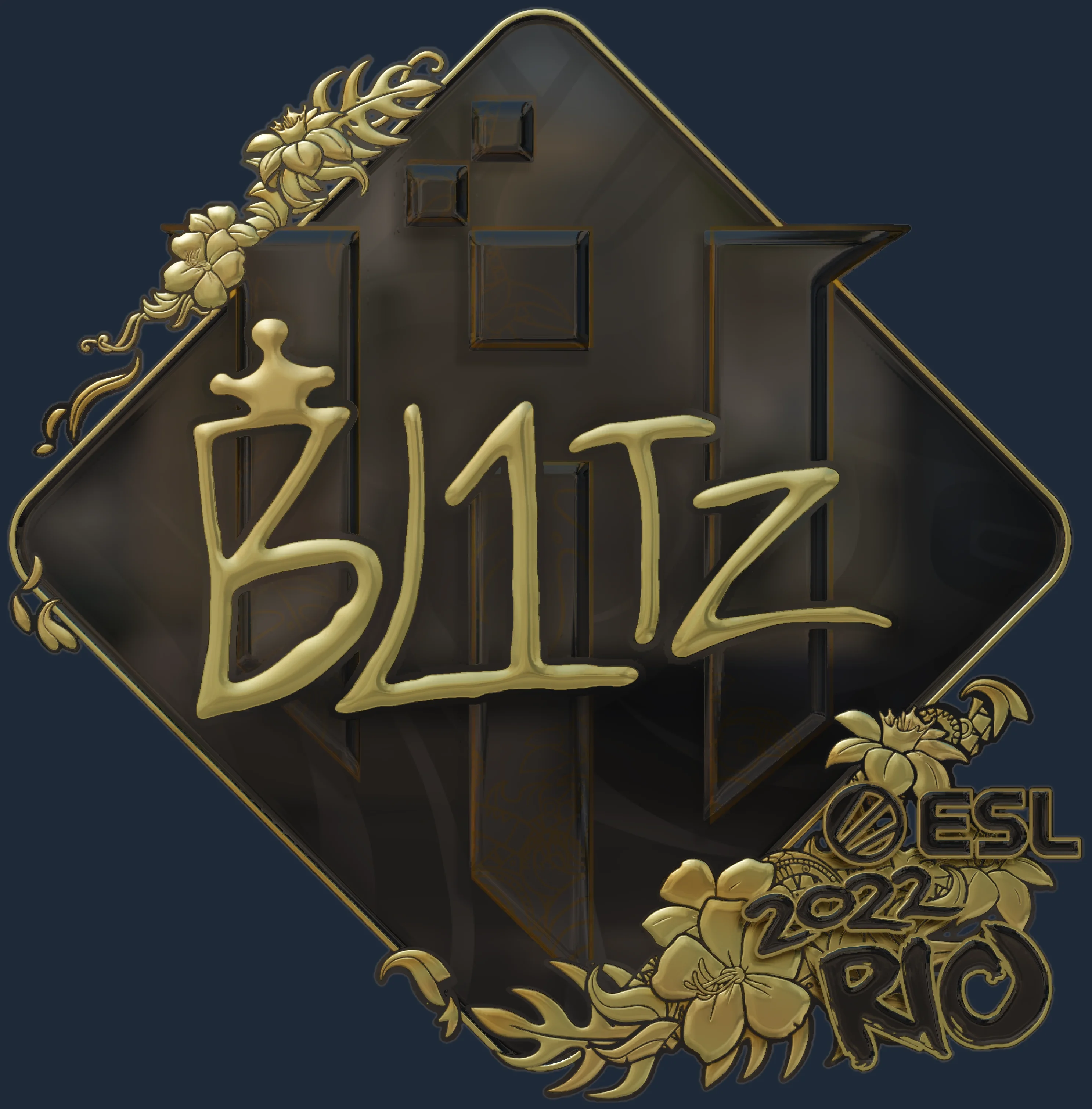 Sticker | bLitz (Gold) | Rio 2022 Image