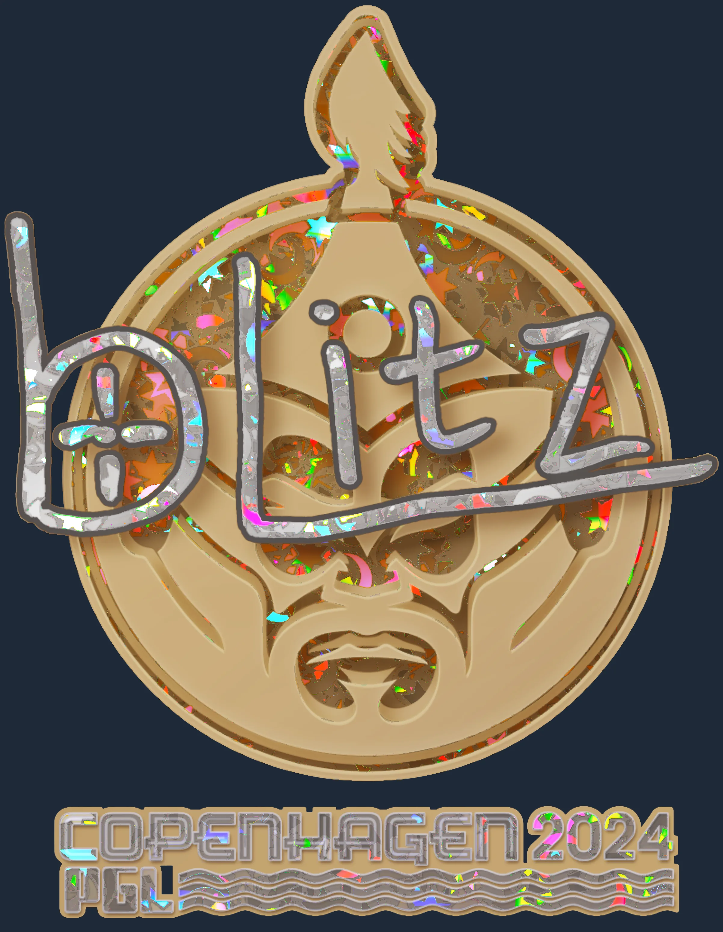 Sticker | bLitz (Glitter) | Copenhagen 2024 Image