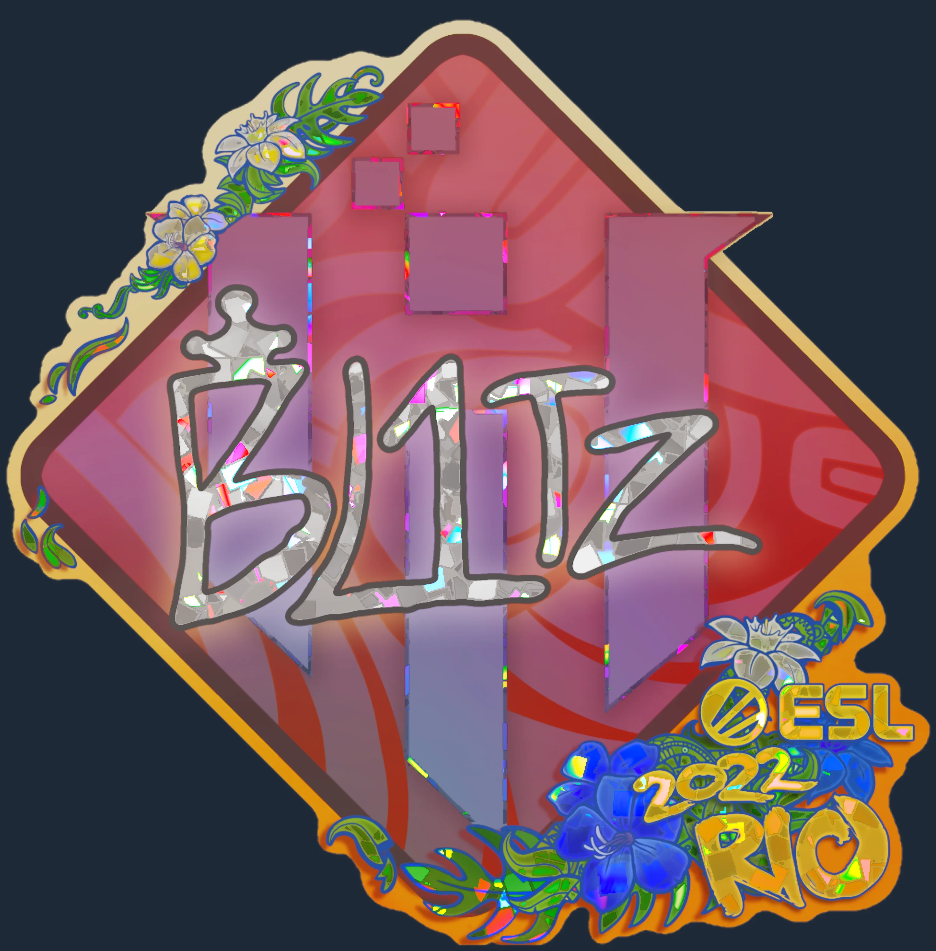 Sticker | bLitz (Glitter) | Rio 2022 Image