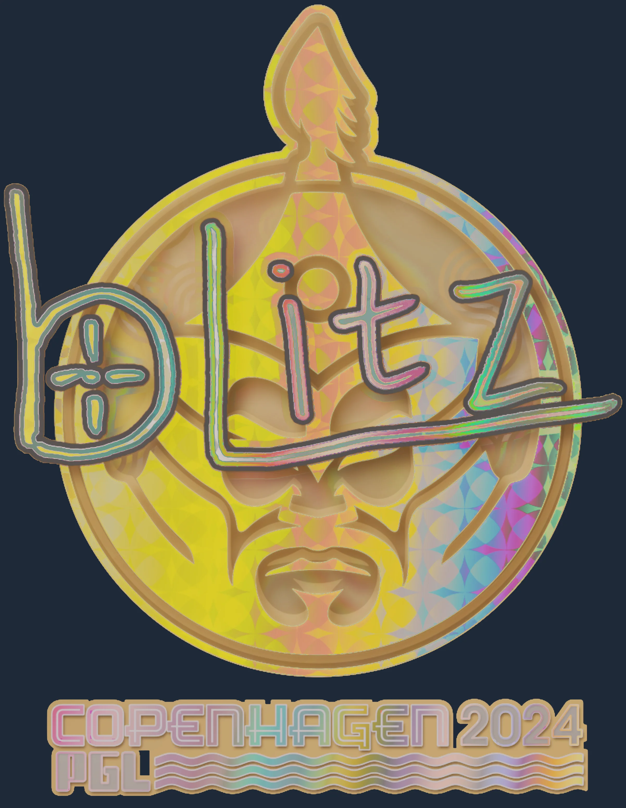 Sticker | bLitz (Holo) | Copenhagen 2024 Image