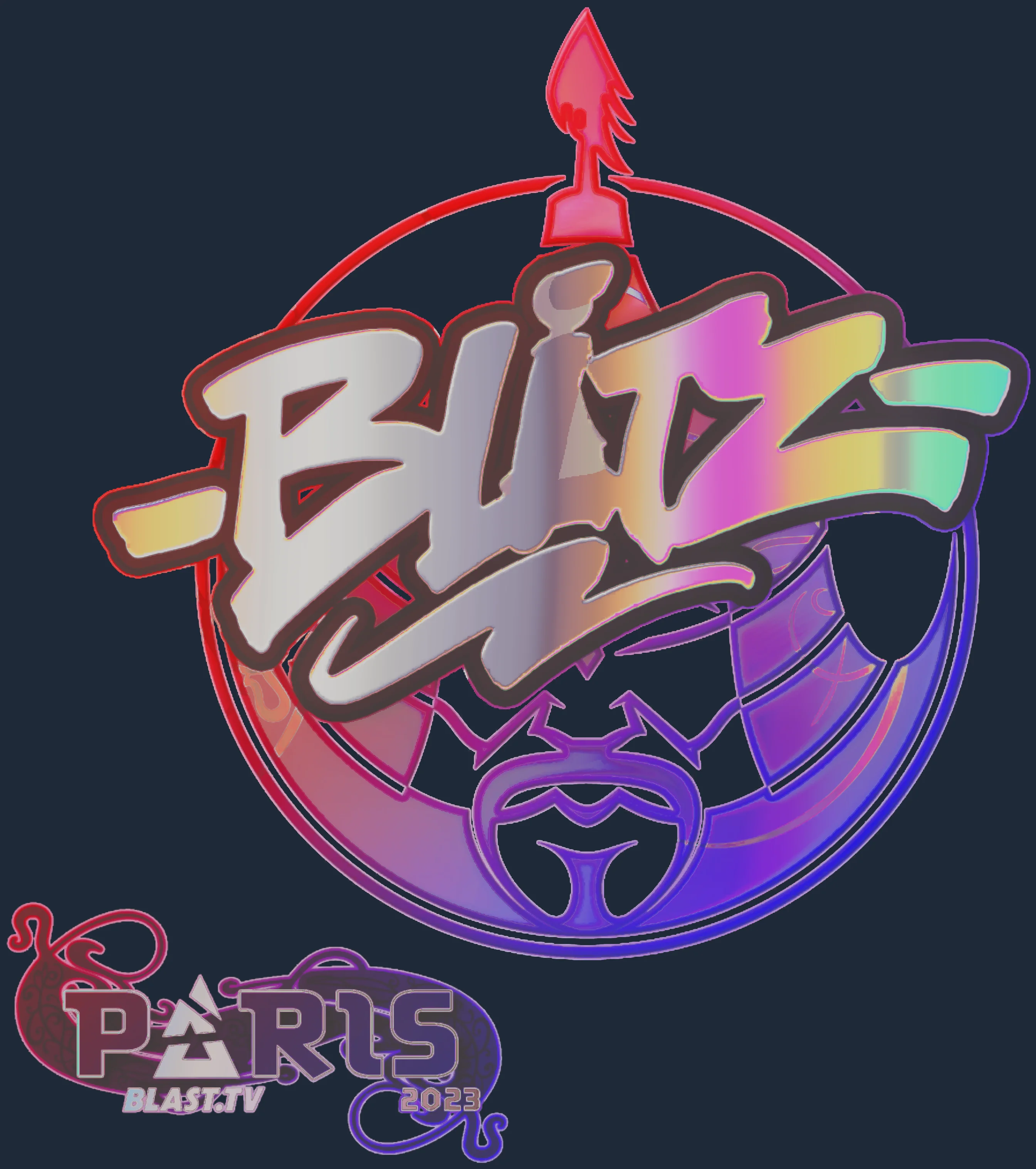 Sticker | bLitz (Holo) | Paris 2023 Image