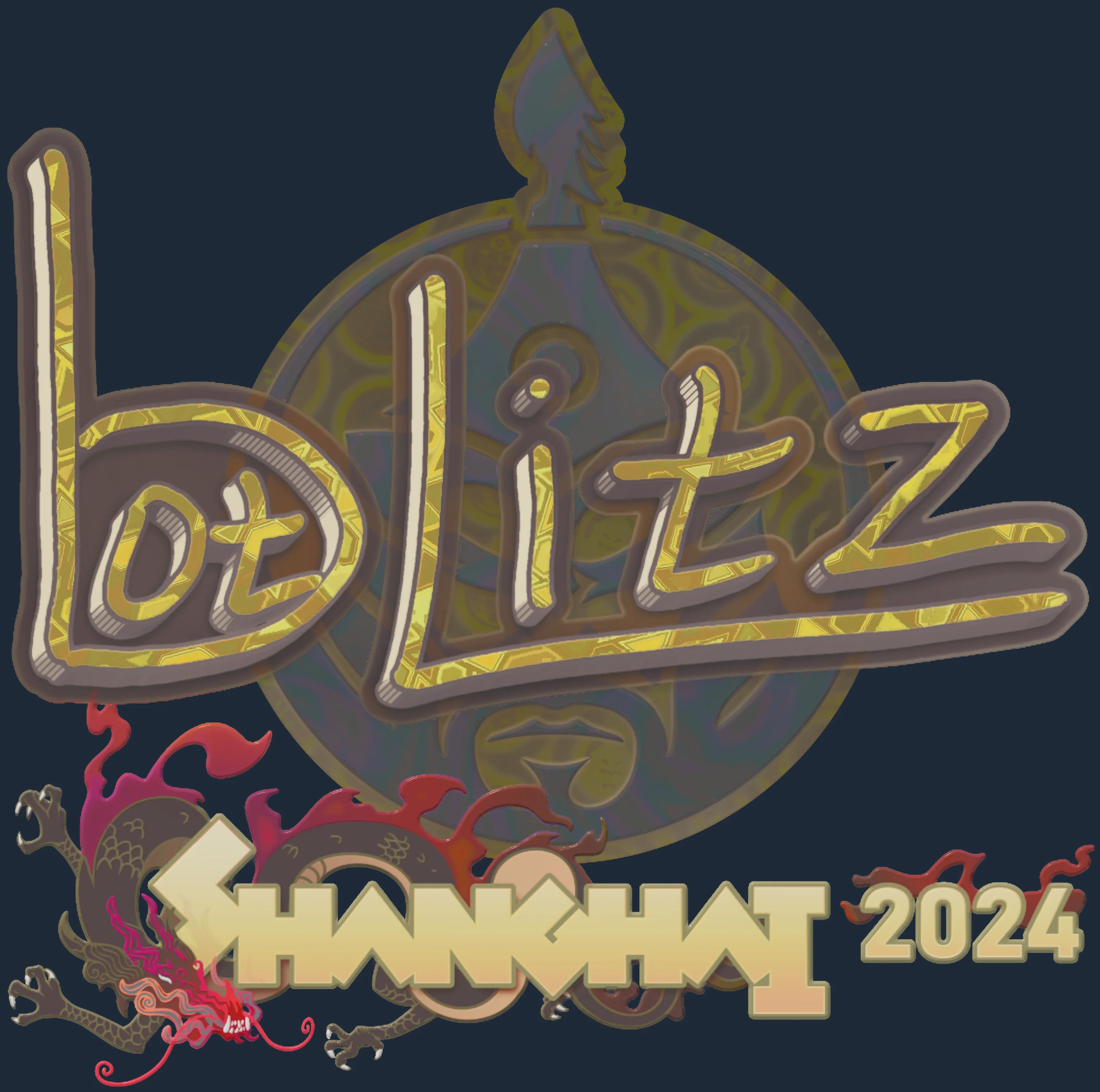 Sticker | bLitz (Holo) | Shanghai 2024 Image