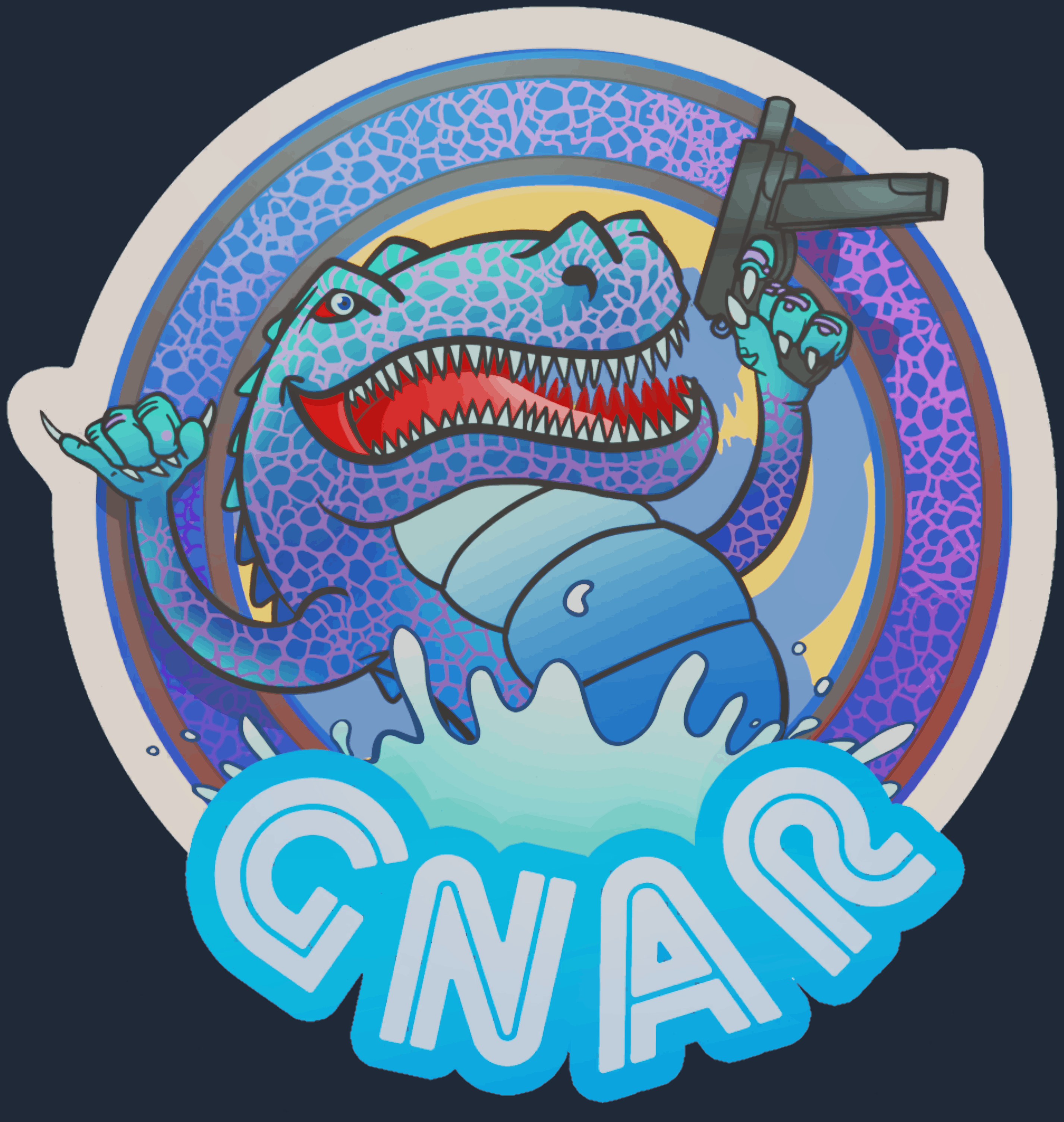 Sticker | Blue Gnar Screenshot