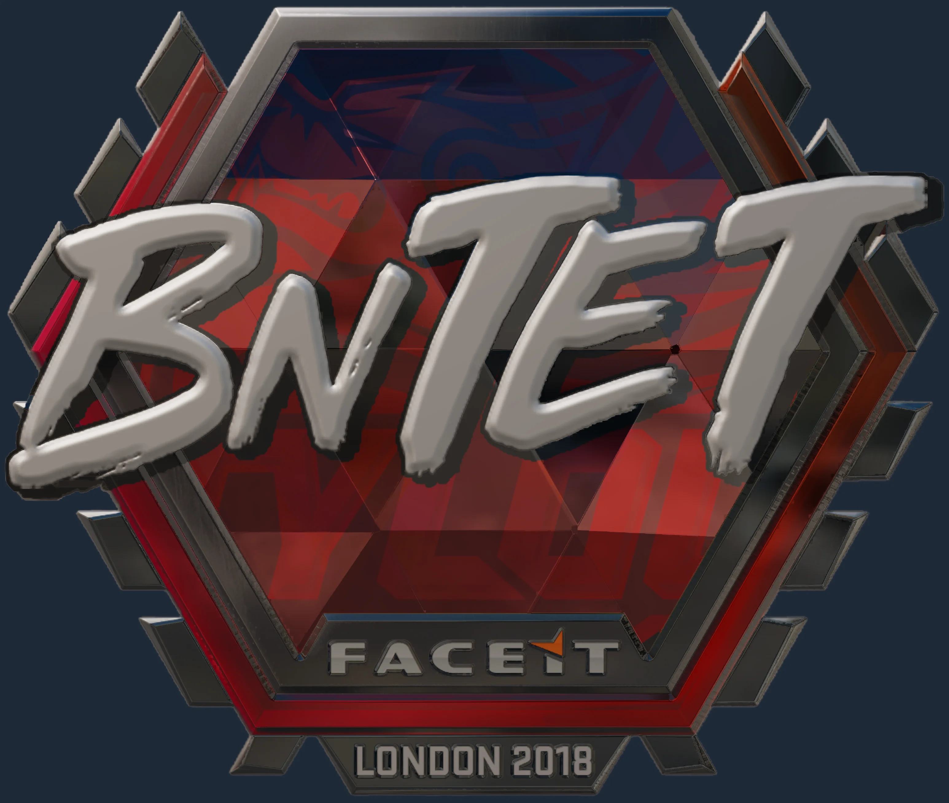 Sticker | BnTeT (Foil) | London 2018 Image