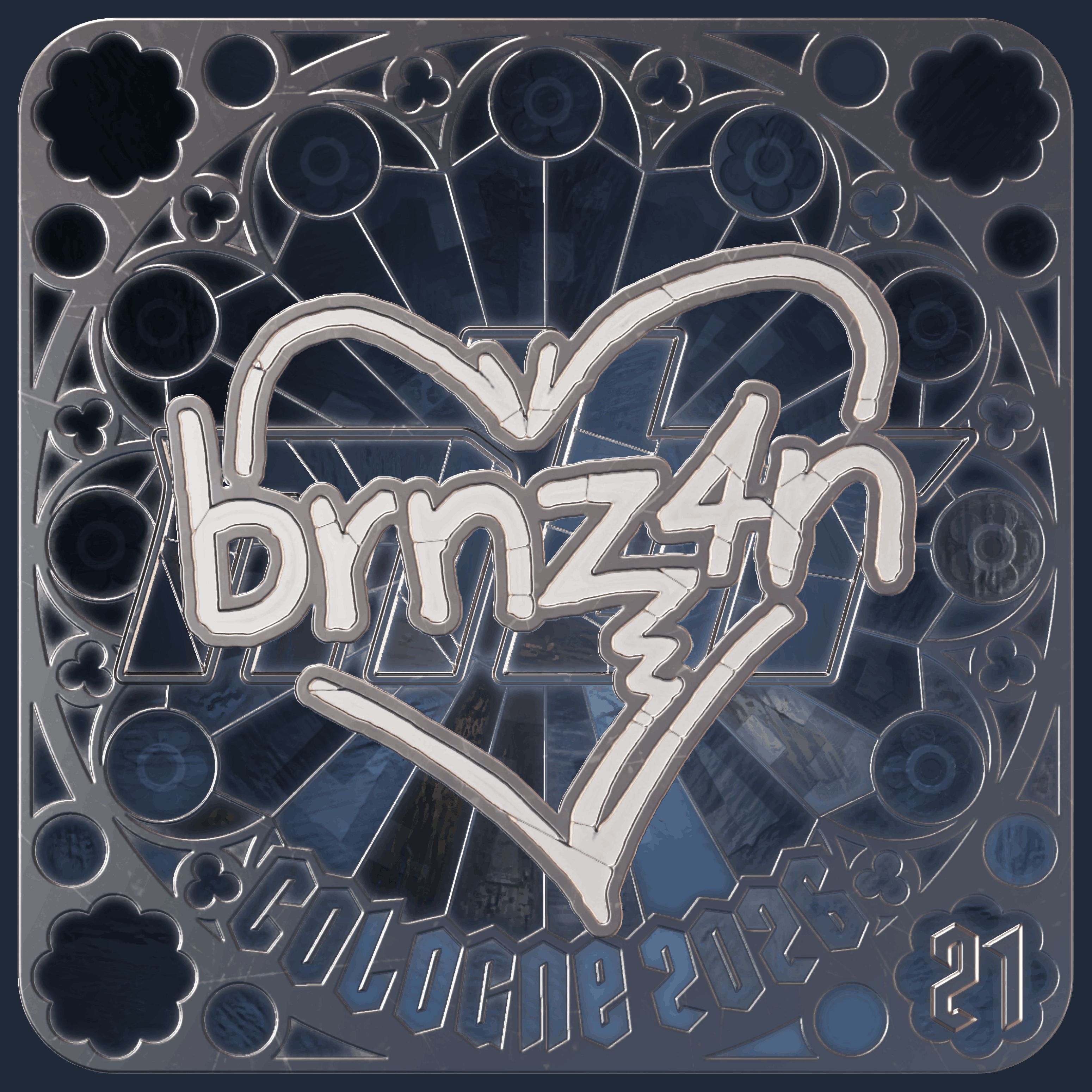Sticker | brnz4n (Foil, Ranked) | Cologne 2026 Image