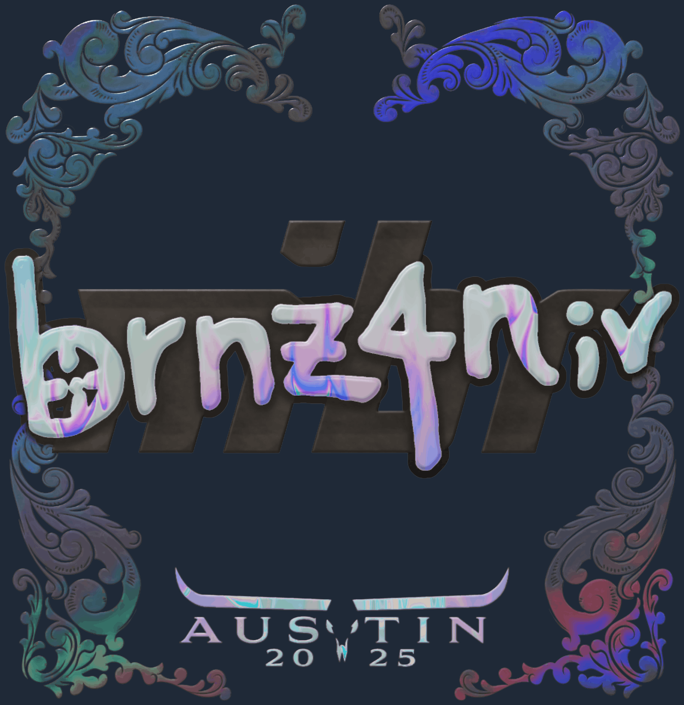 Sticker | brnz4n (Holo) | Austin 2025 Image