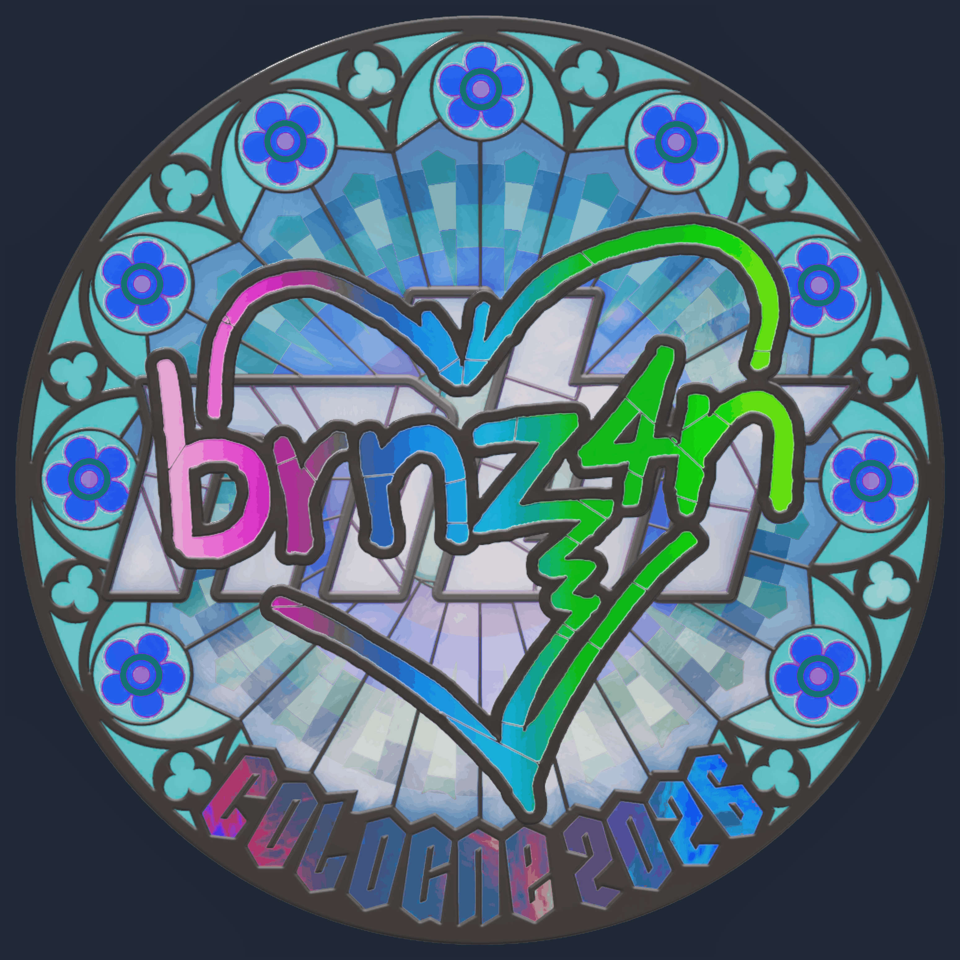 Sticker | brnz4n (Holo) | Cologne 2026 Image