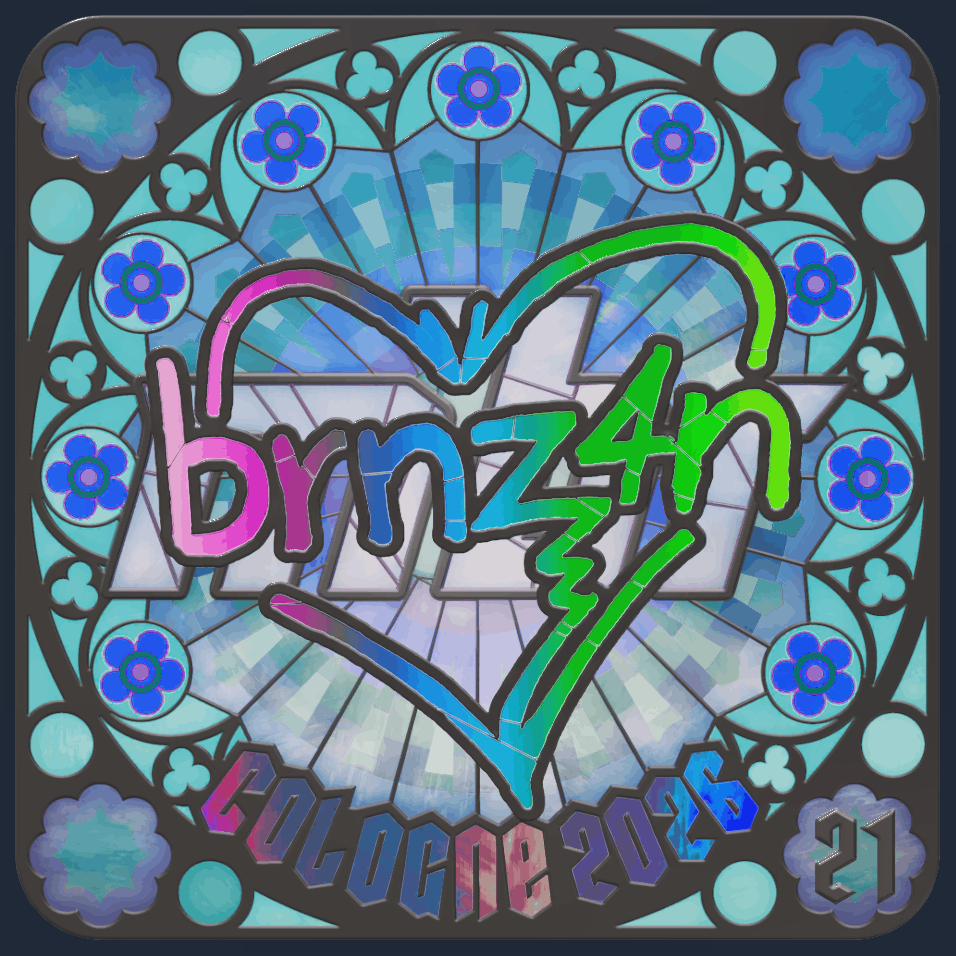 Sticker | brnz4n (Holo, Ranked) | Cologne 2026 Image