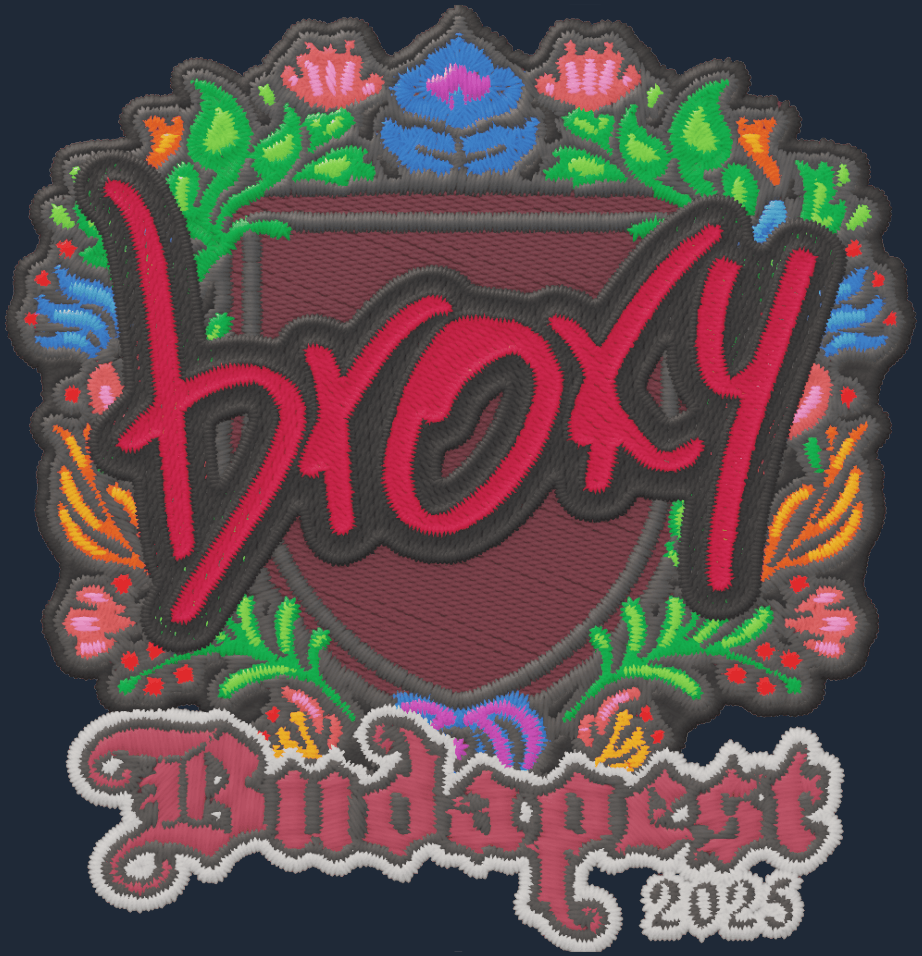 Sticker | broky (Embroidered) | Budapest 2025 Image