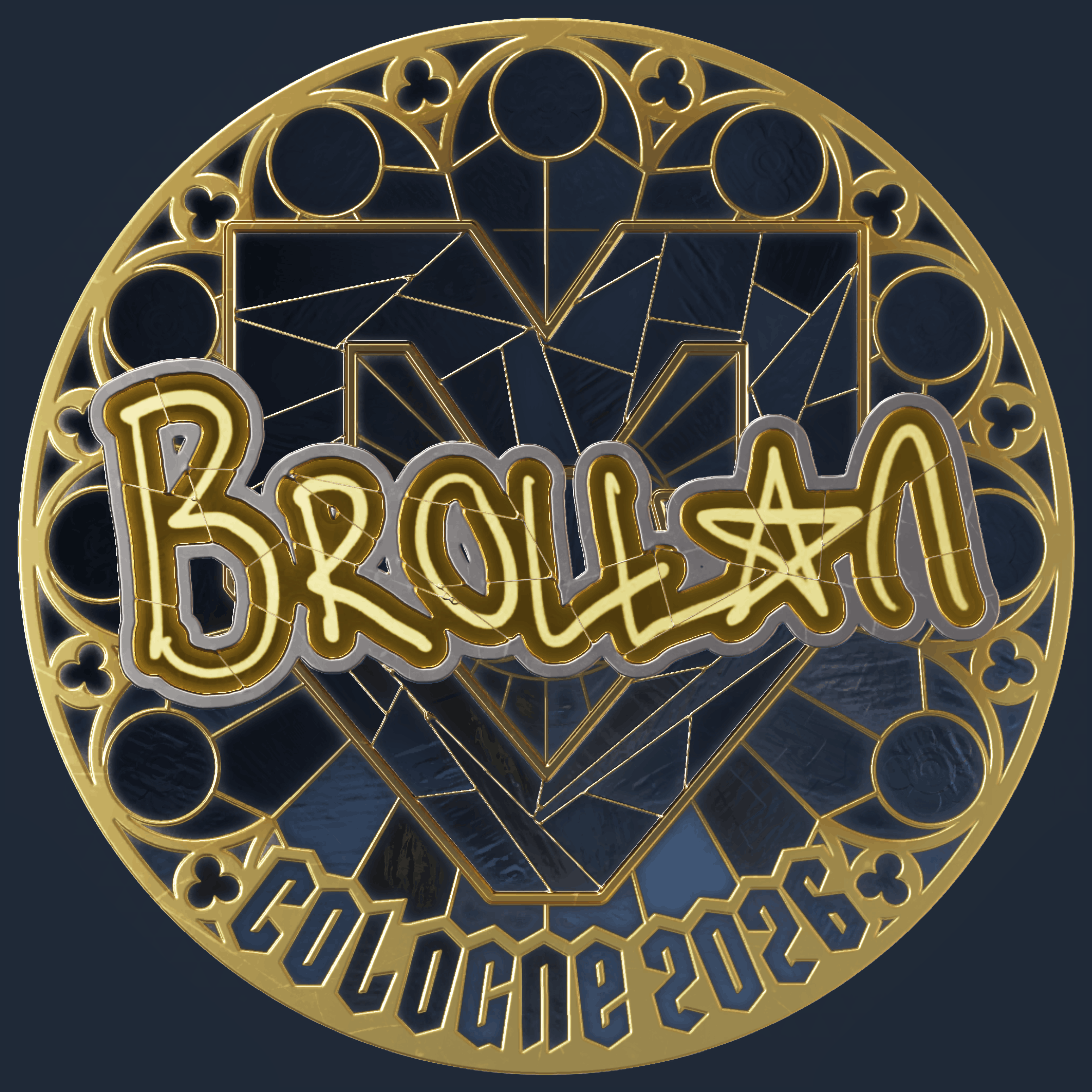 Sticker | Brollan (Gold) | Cologne 2026 Image