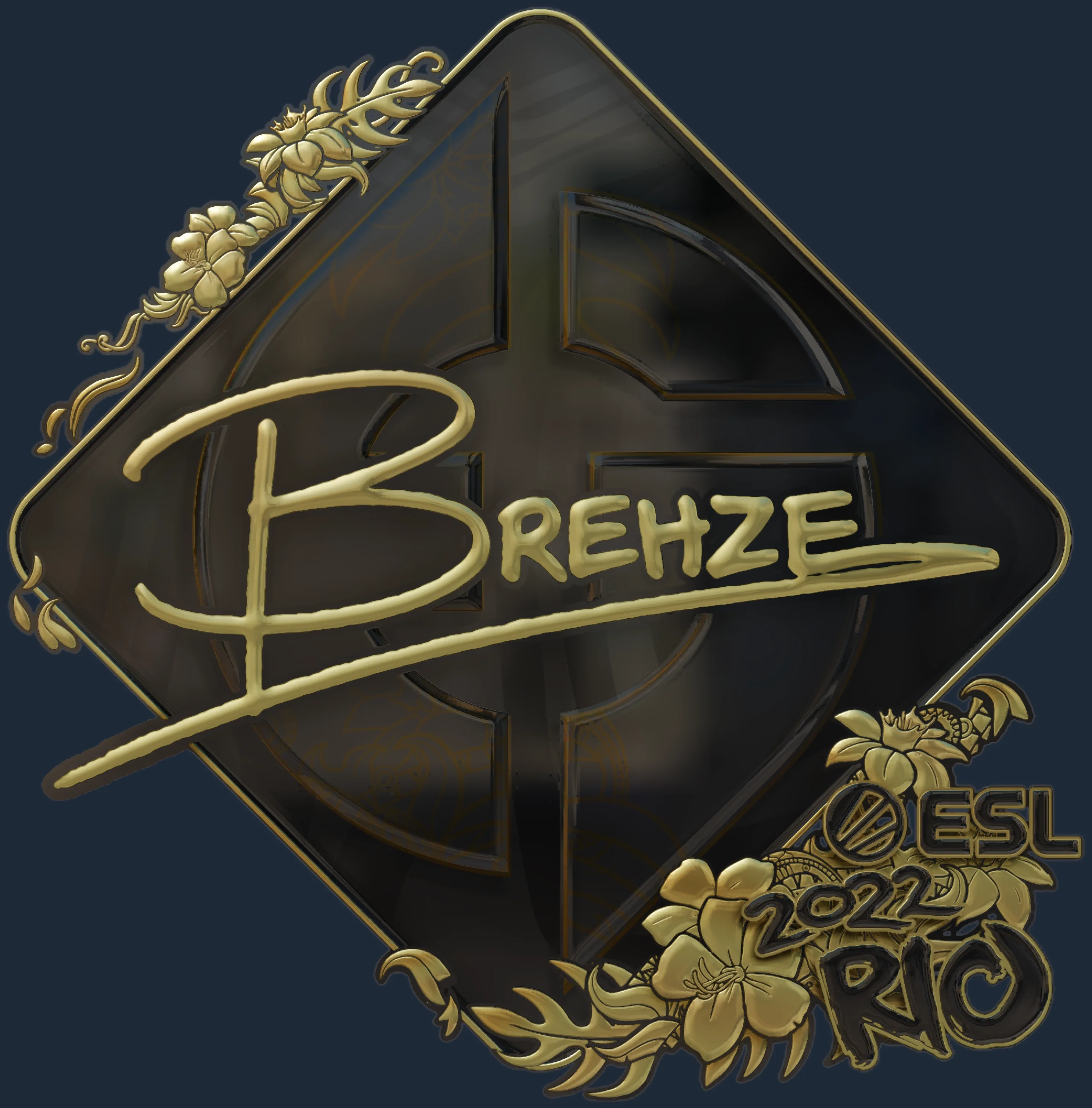 Sticker | Brehze (Gold) | Rio 2022 Image