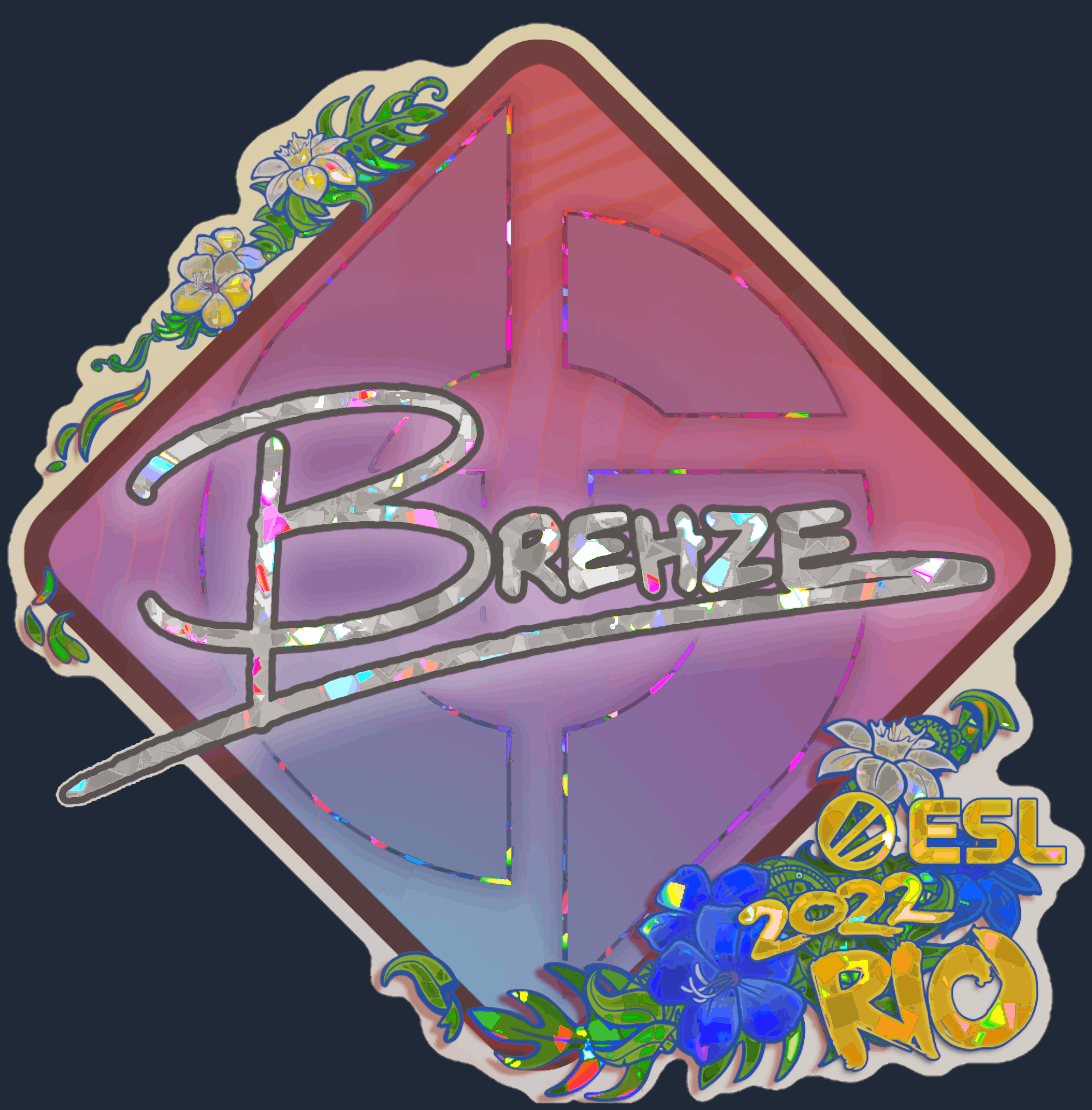 Sticker | Brehze (Glitter) | Rio 2022 Image