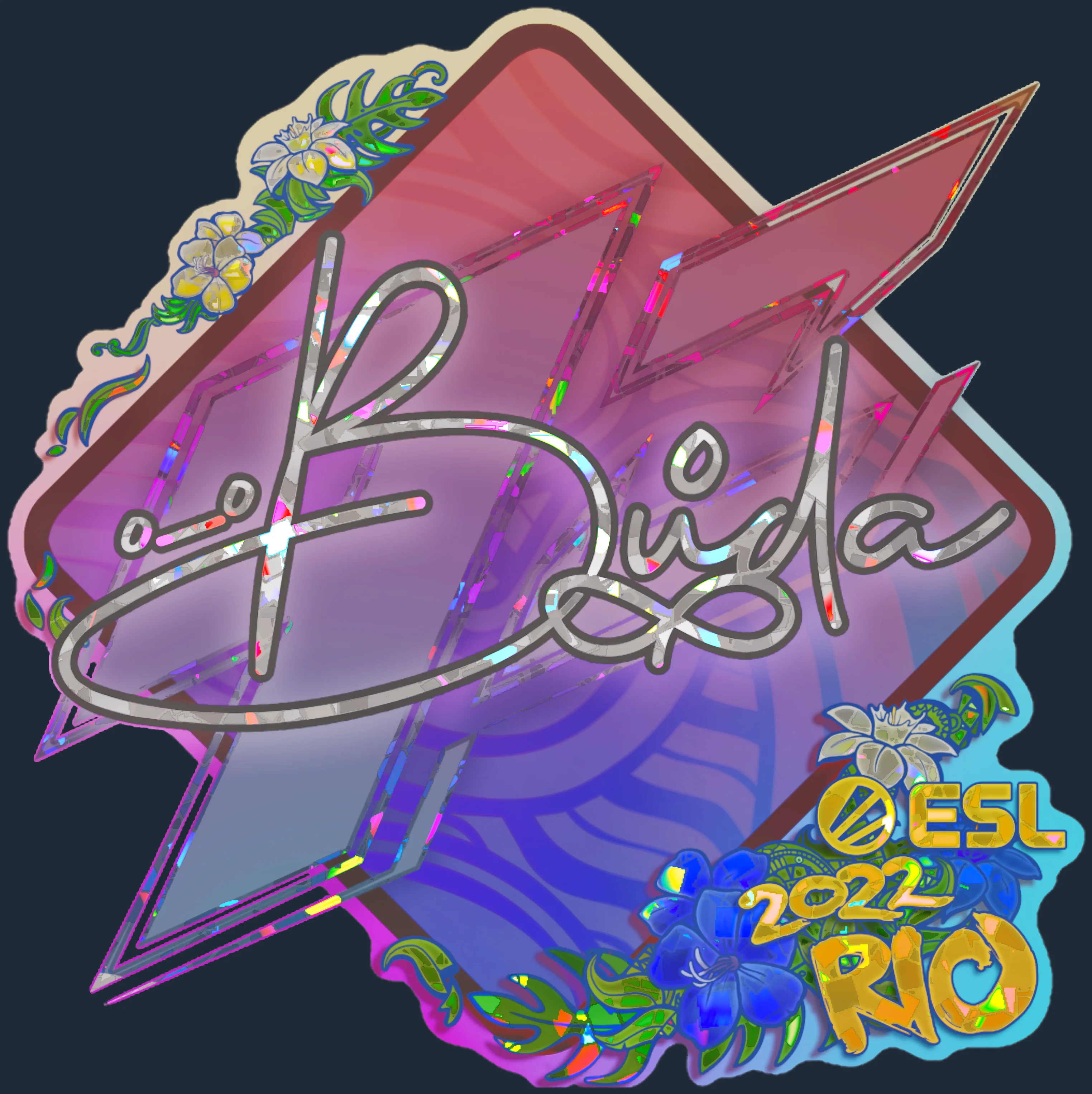 Sticker | BUDA (Glitter) | Rio 2022 Image