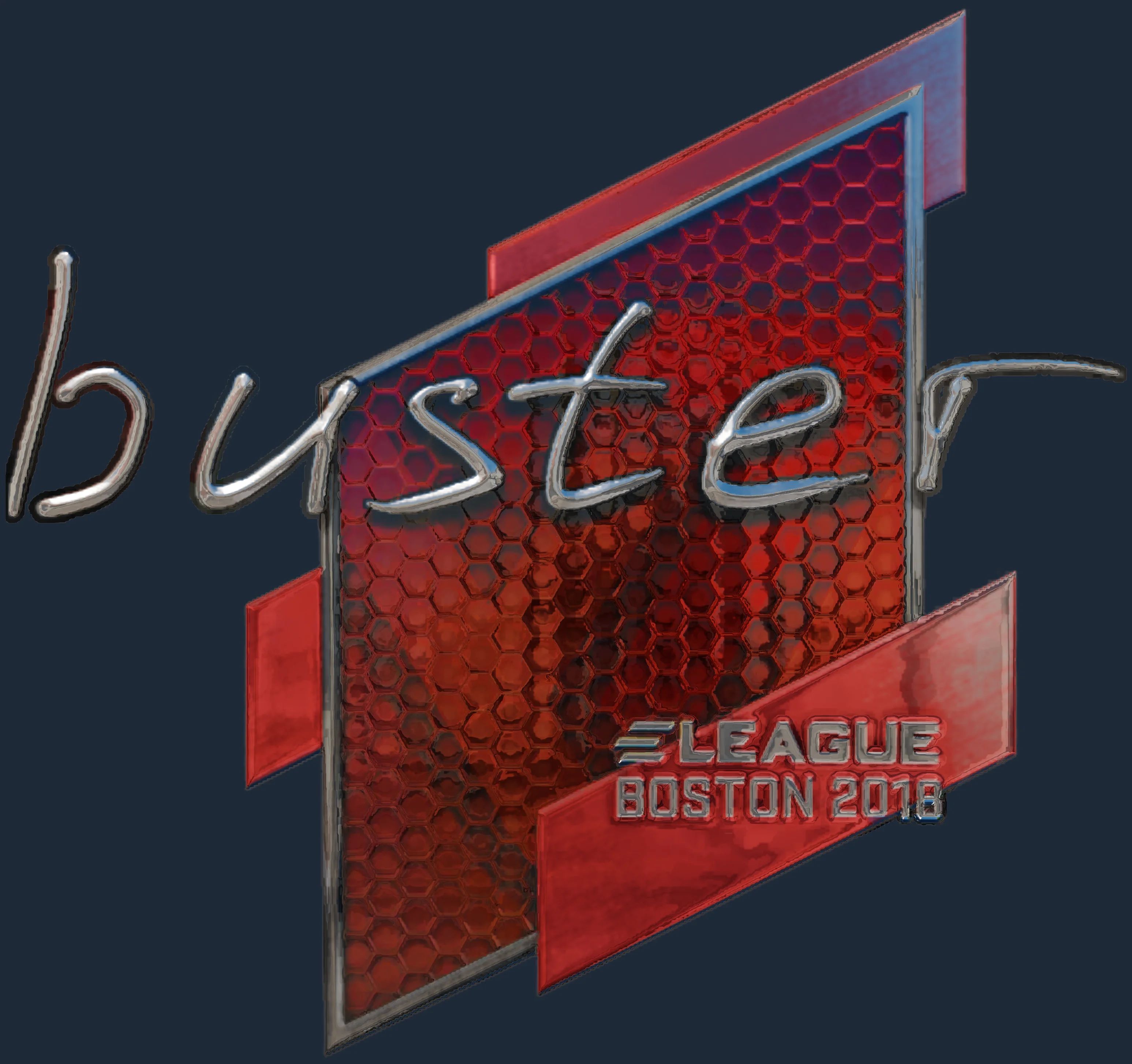 Sticker | buster (Foil) | Boston 2018 Image