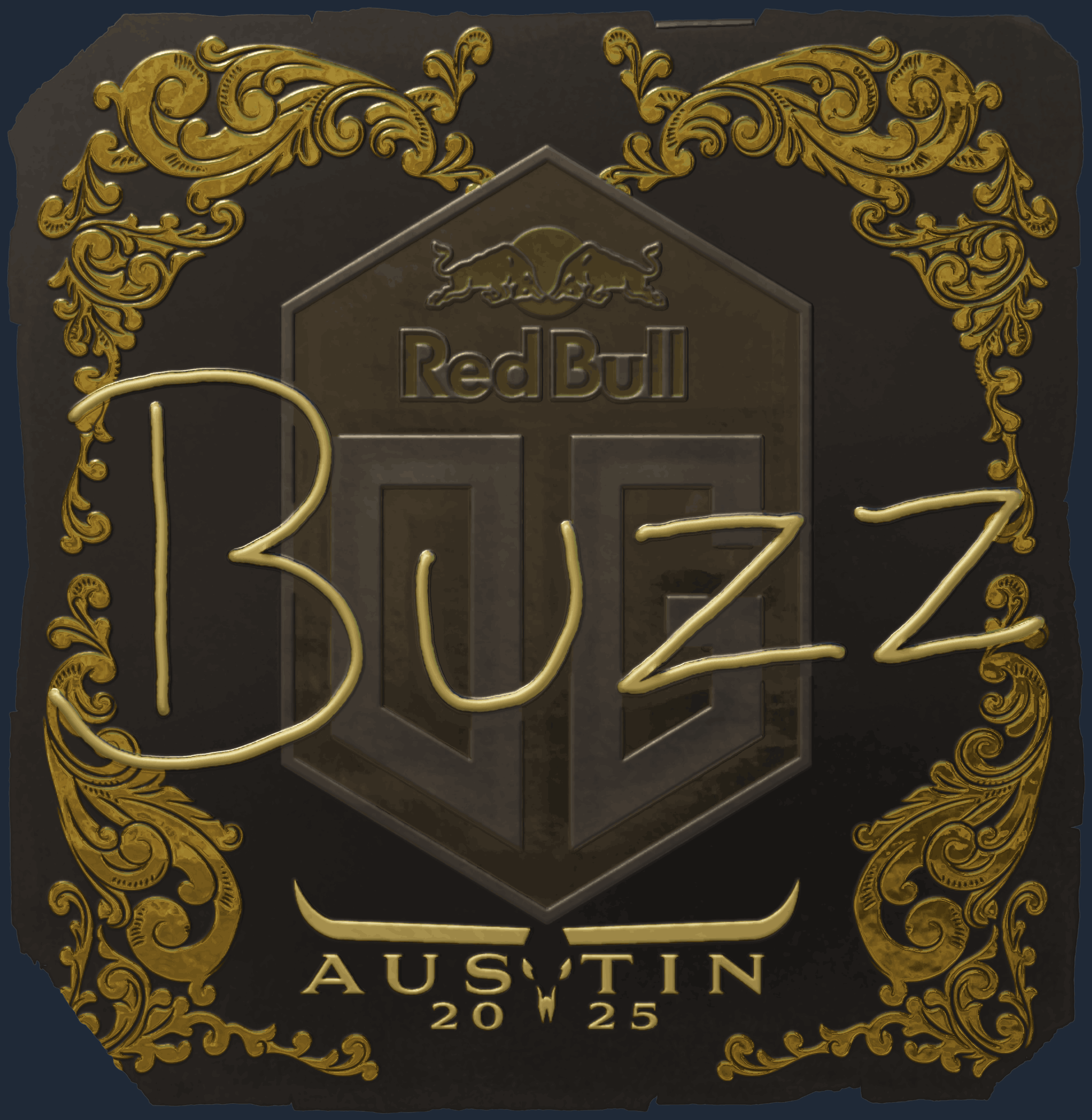 Sticker | Buzz (Gold) | Austin 2025 Image