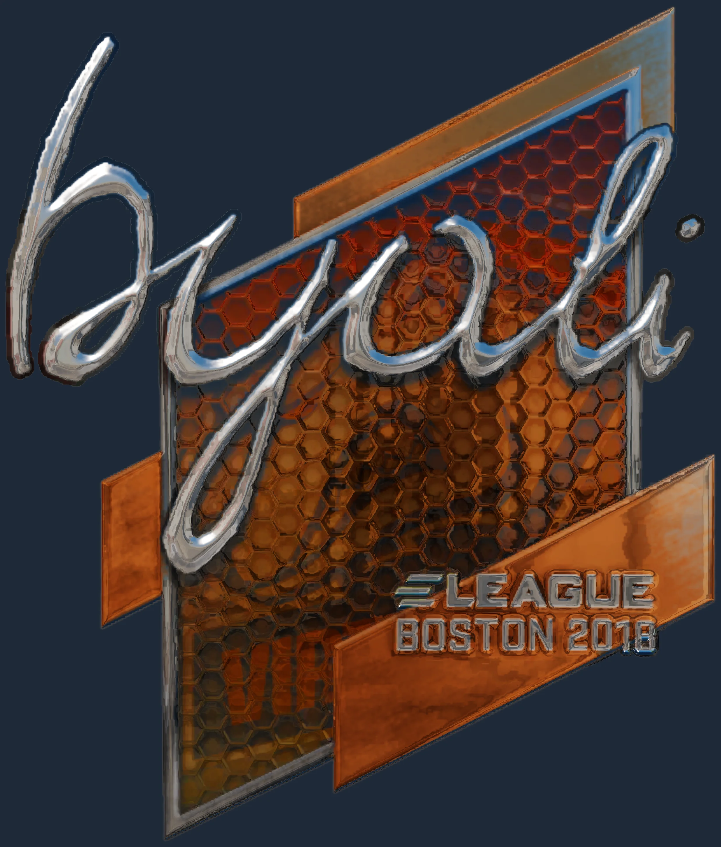 Sticker | byali (Foil) | Boston 2018 Image
