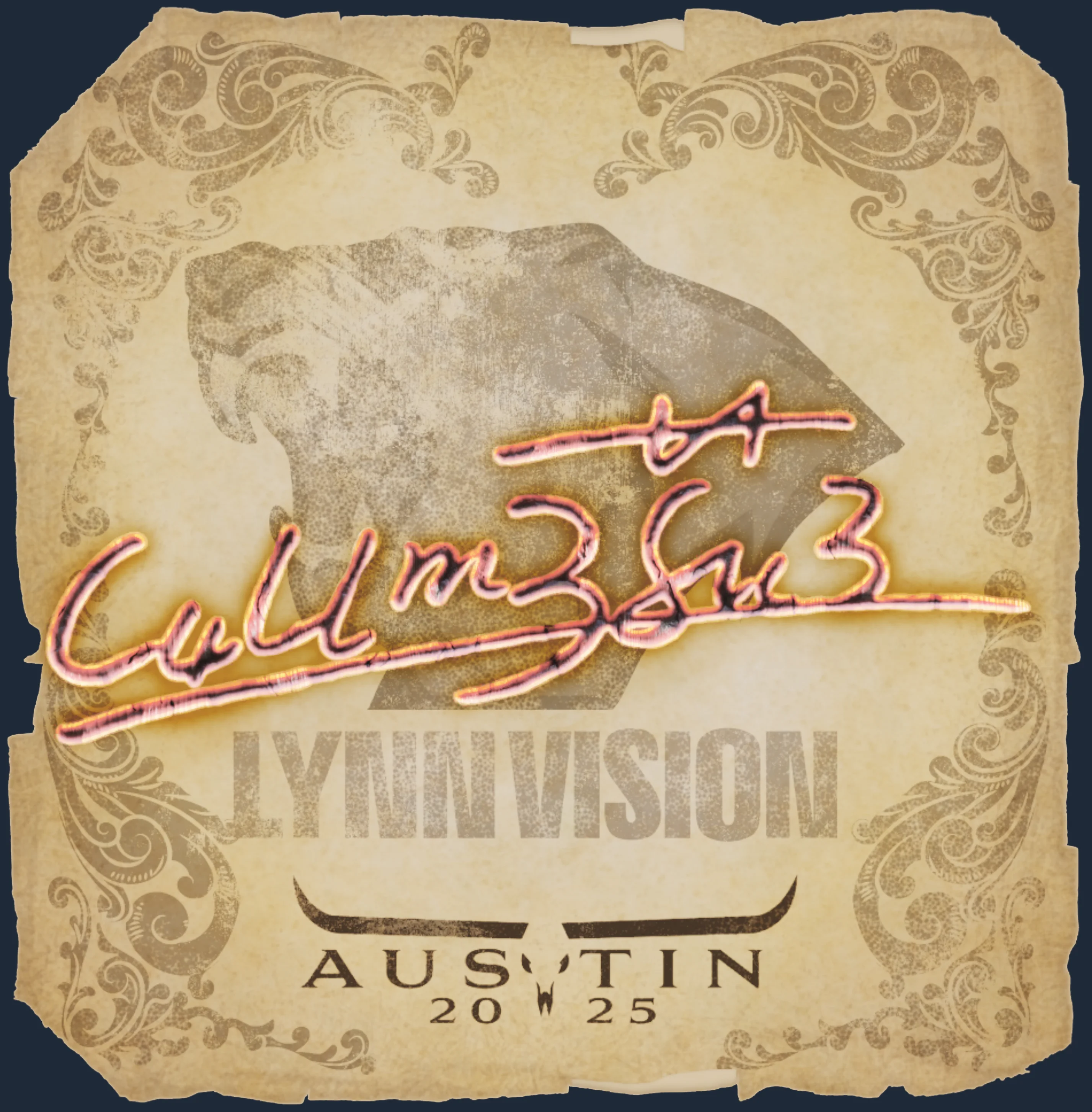 Sticker | C4LLM3SU3 | Austin 2025 Image