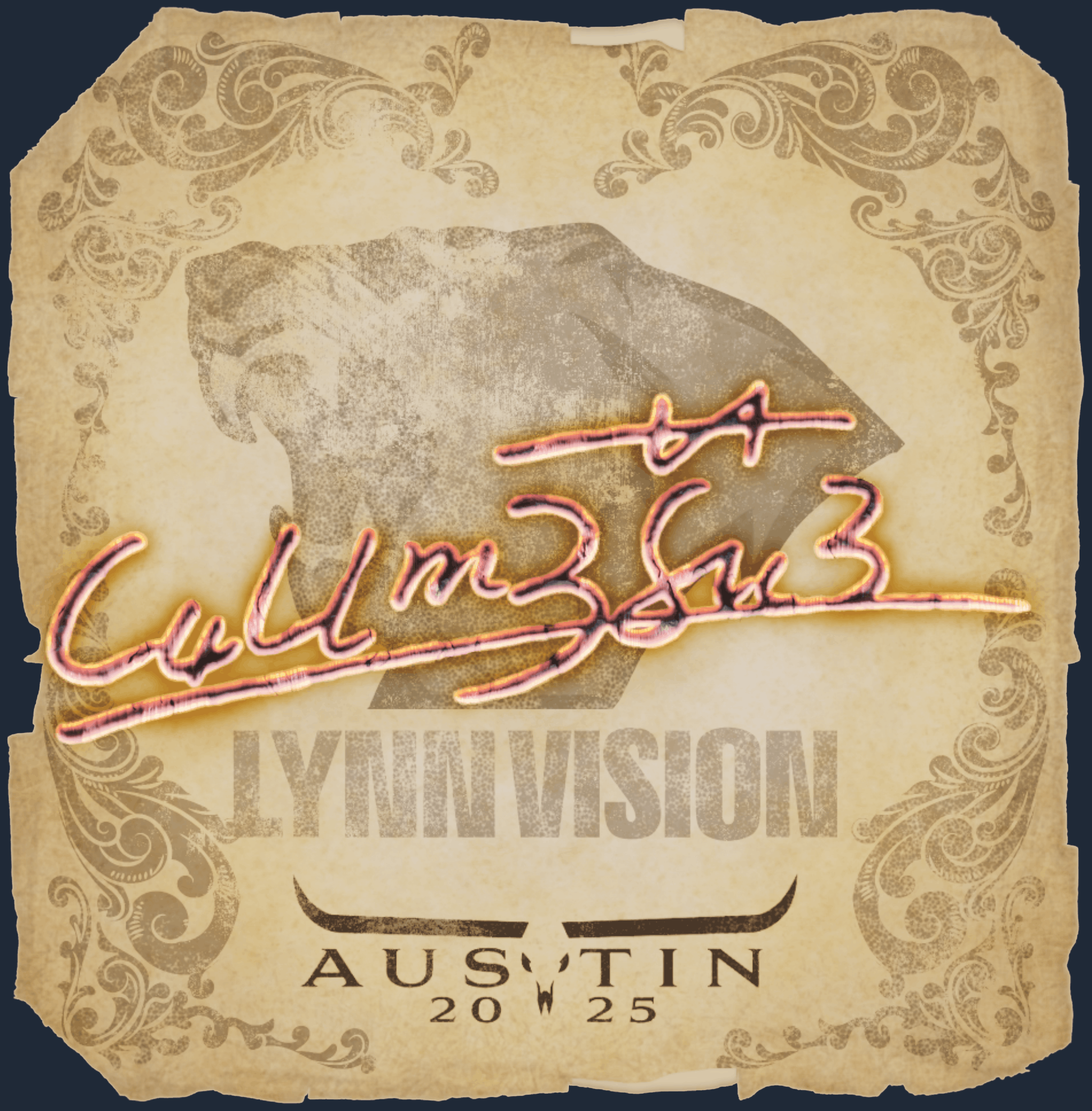 Sticker | C4LLM3SU3 | Austin 2025 Image