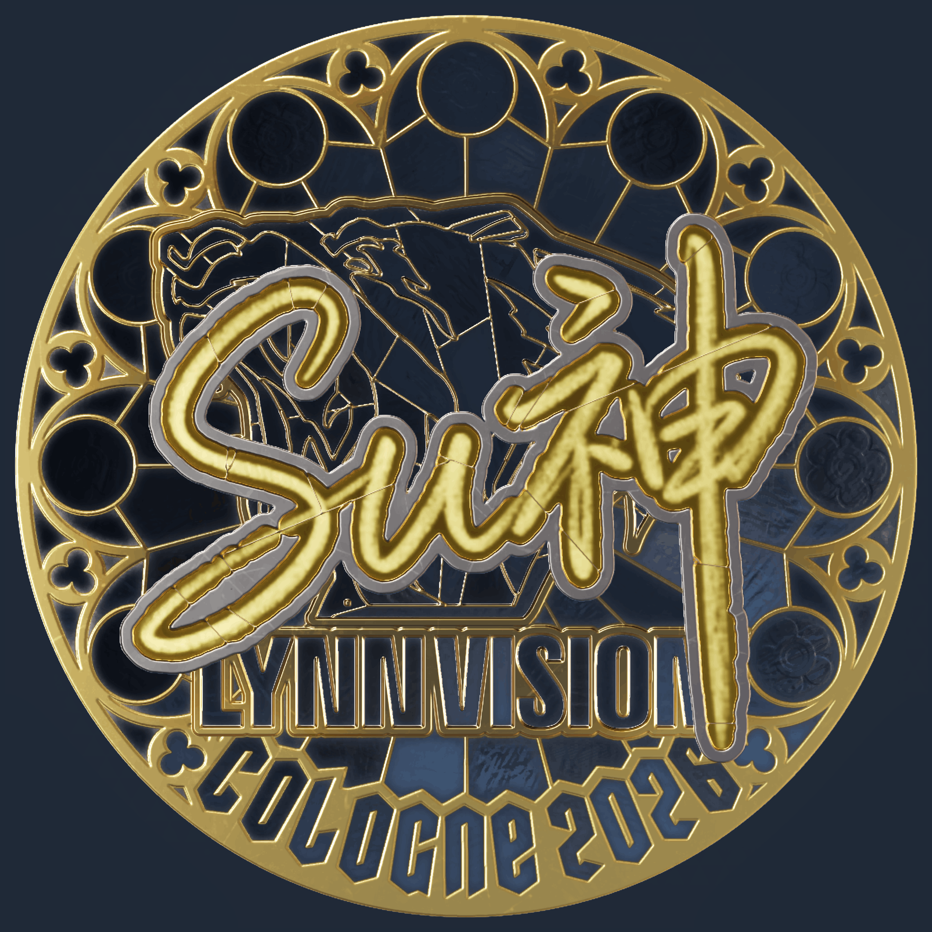 Sticker | C4LLM3SU3 (Gold) | Cologne 2026 Image