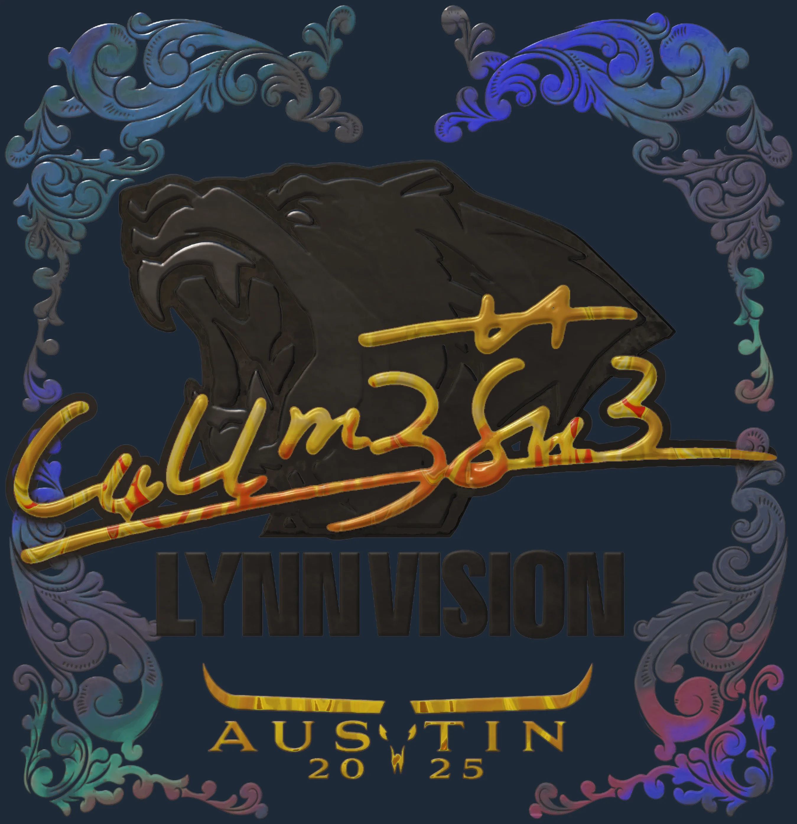 Sticker | C4LLM3SU3 (Holo) | Austin 2025 Image