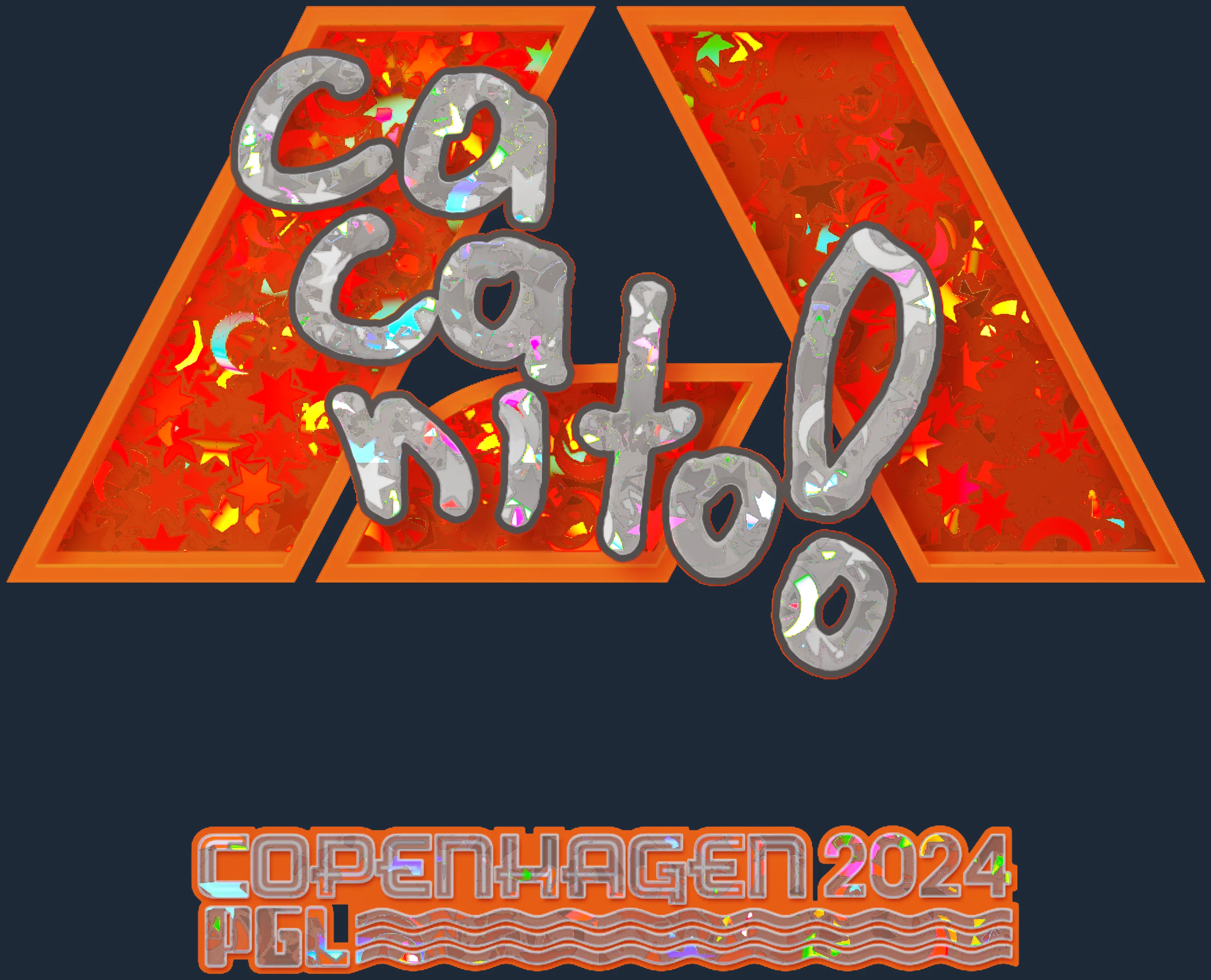Sticker | CacaNito (Glitter) | Copenhagen 2024 Image