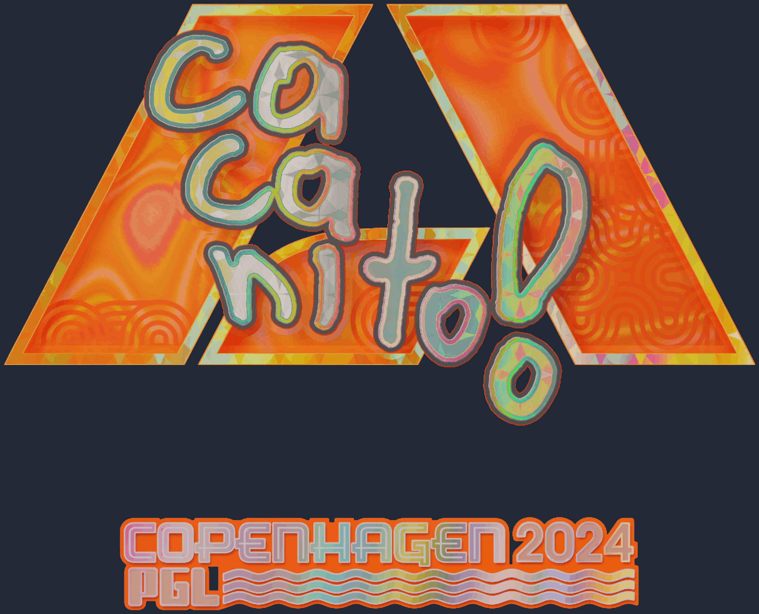Sticker | CacaNito (Holo) | Copenhagen 2024 Image