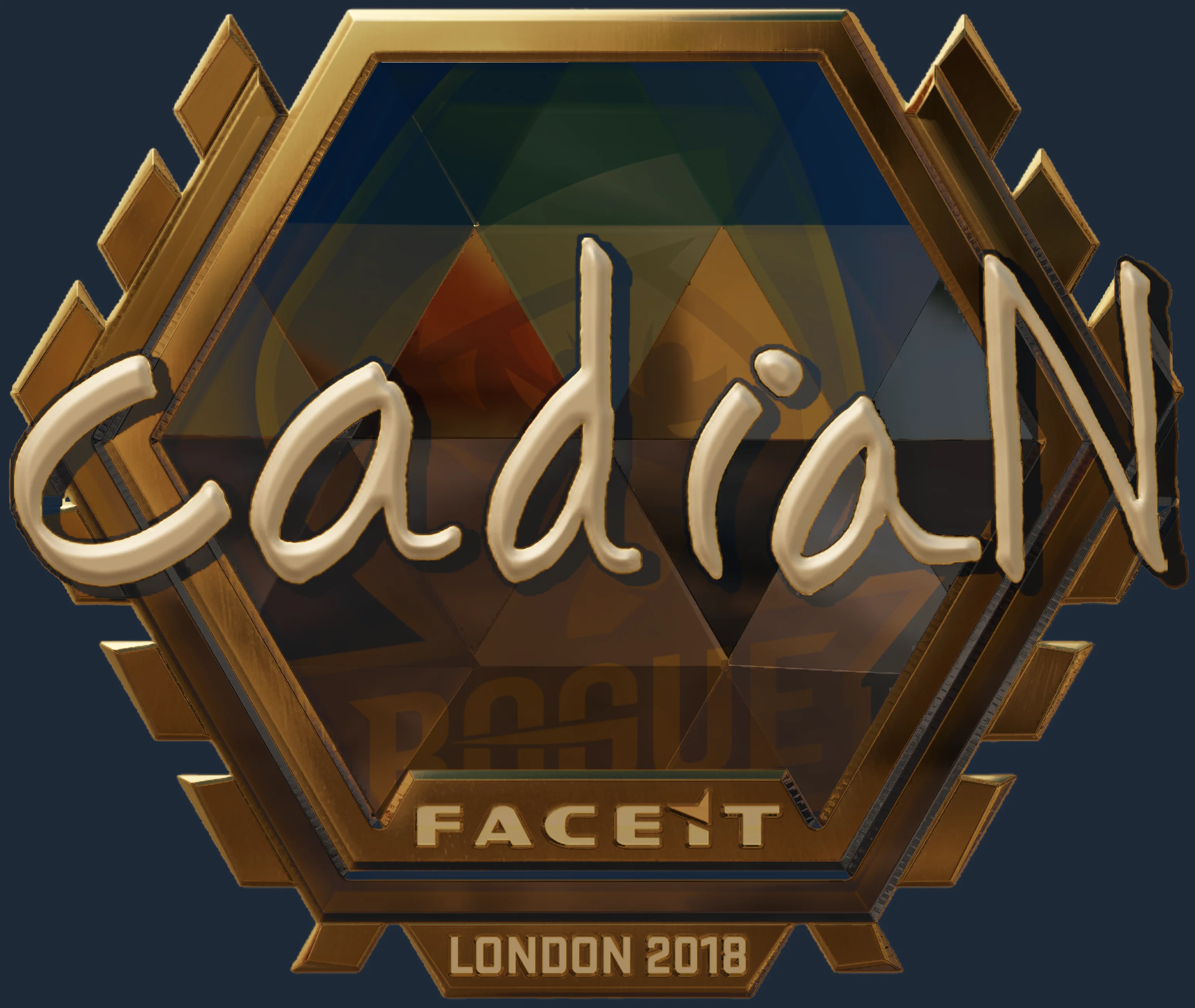 Sticker | cadiaN (Gold) | London 2018 Image