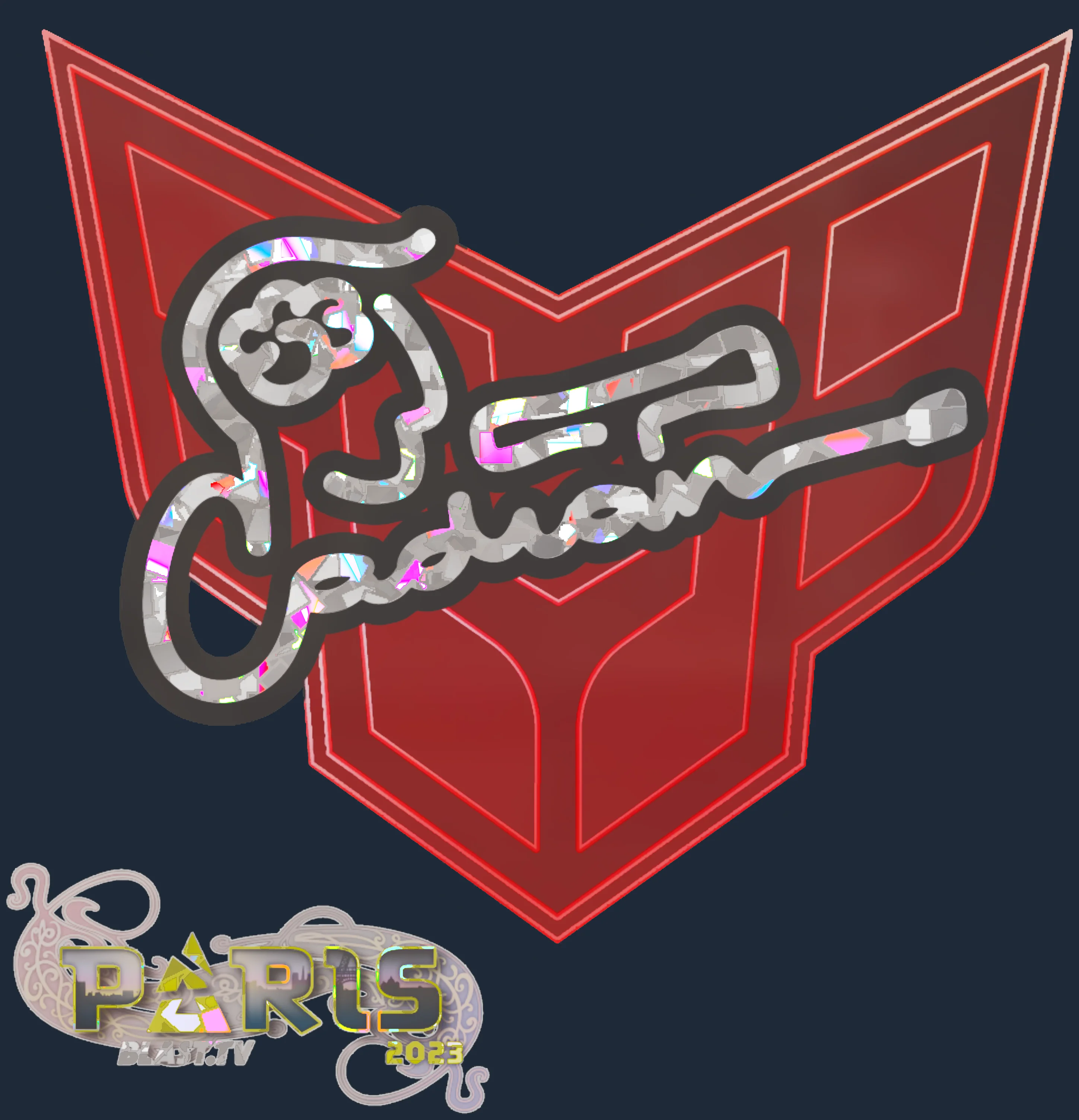 Sticker | cadiaN (Glitter) | Paris 2023 Image