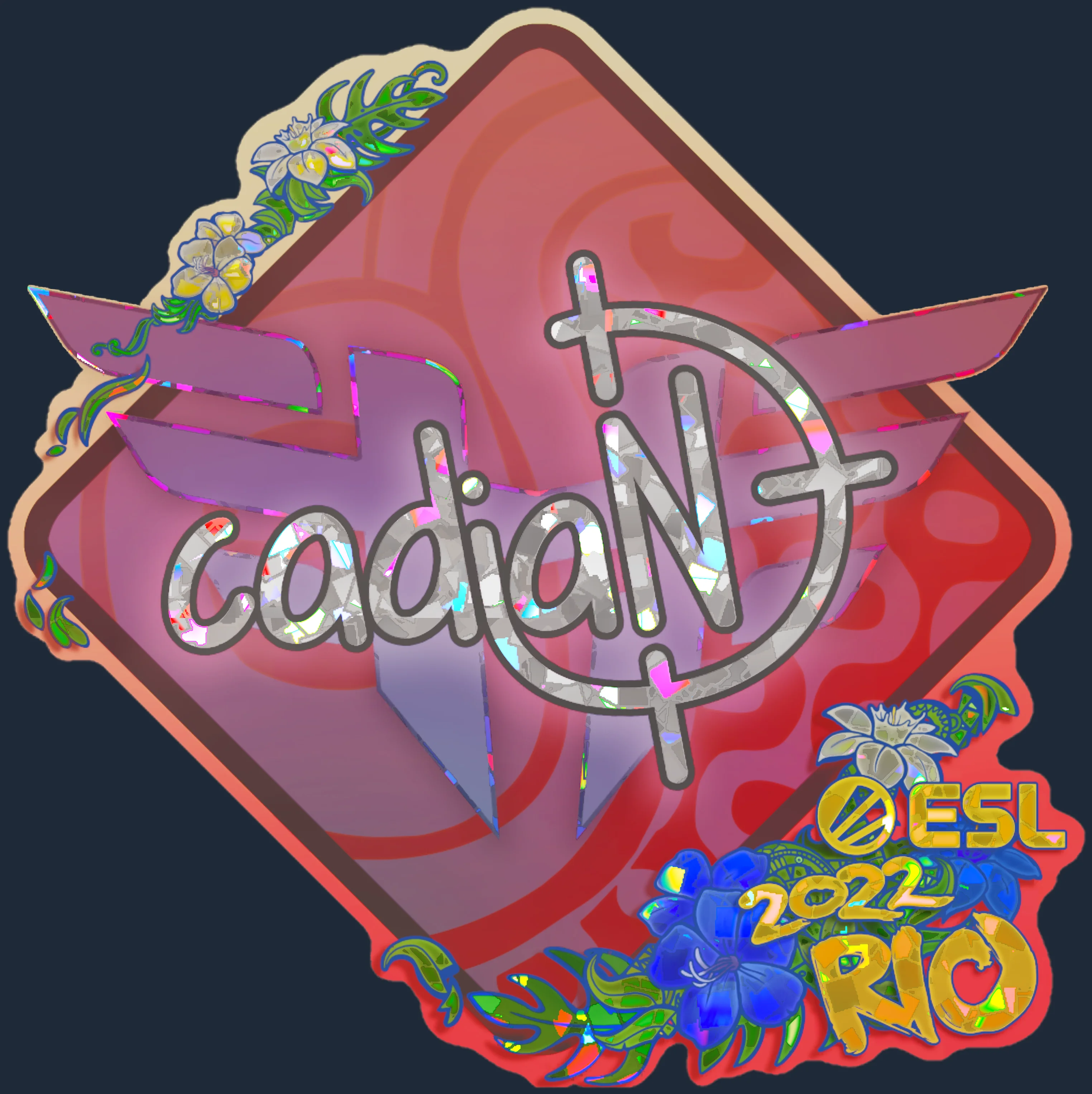 Sticker | cadiaN (Glitter) | Rio 2022 Image