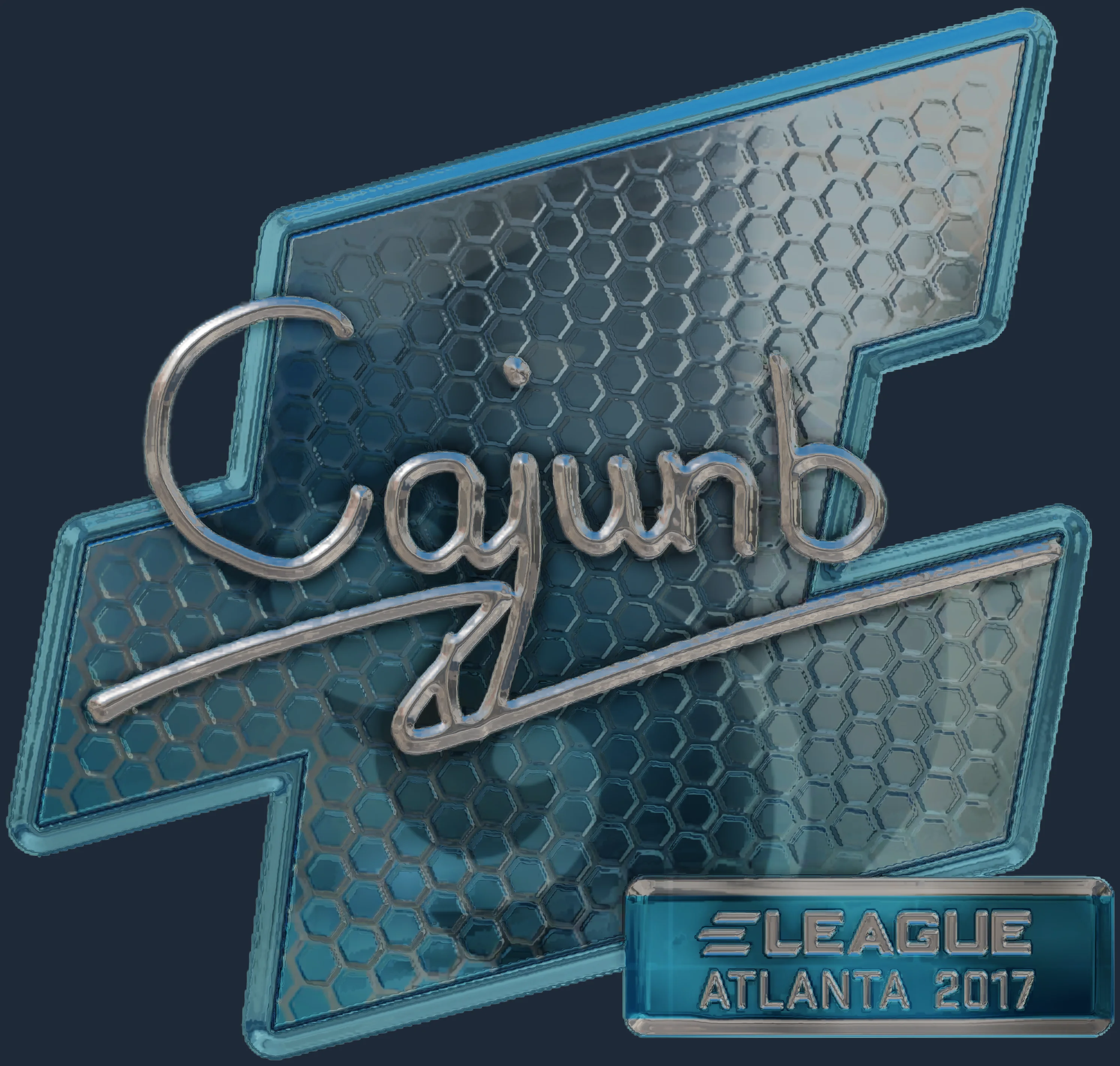 Sticker | cajunb (Foil) | Atlanta 2017 Image