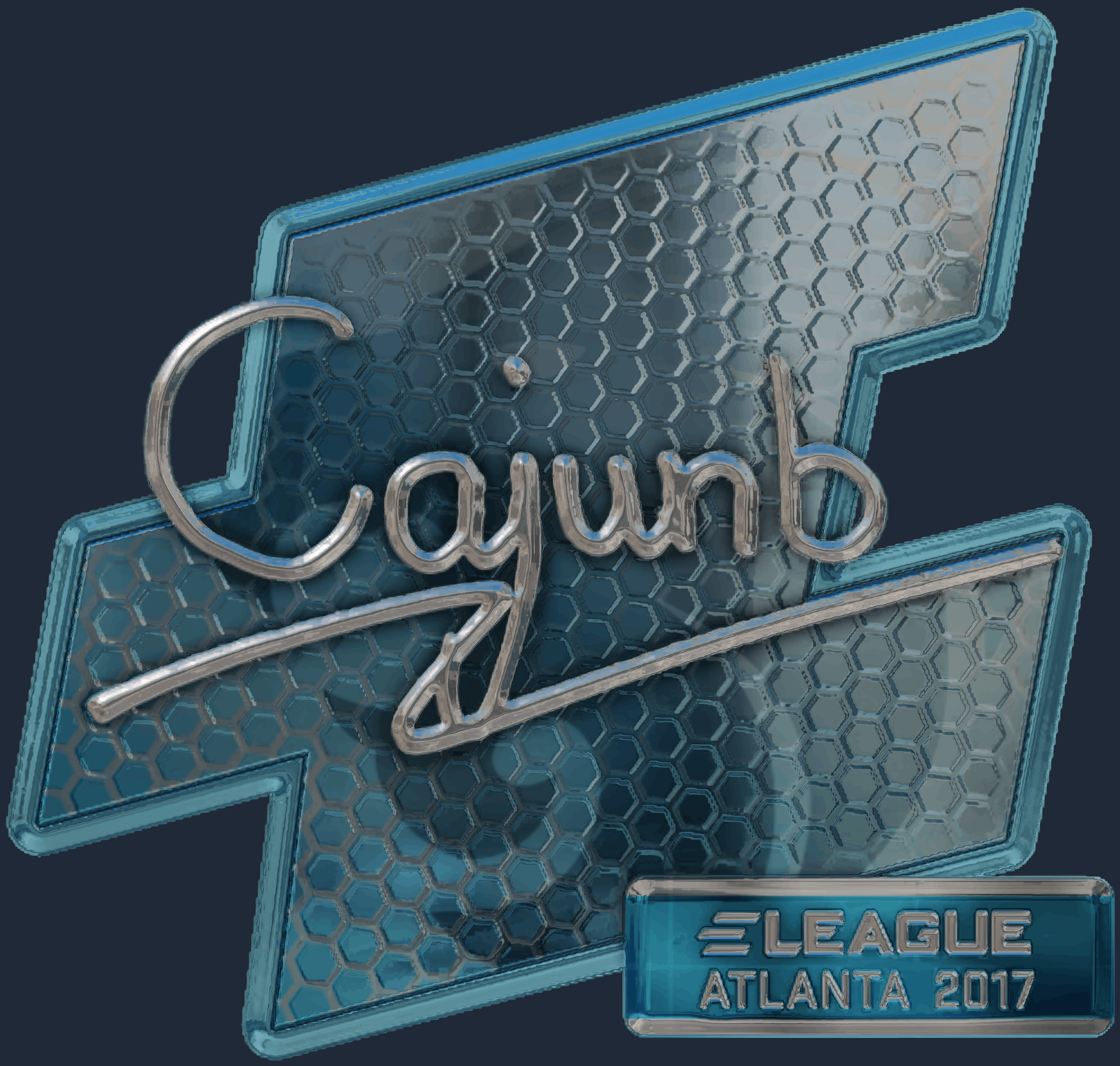 Sticker | cajunb (Foil) | Atlanta 2017 Image