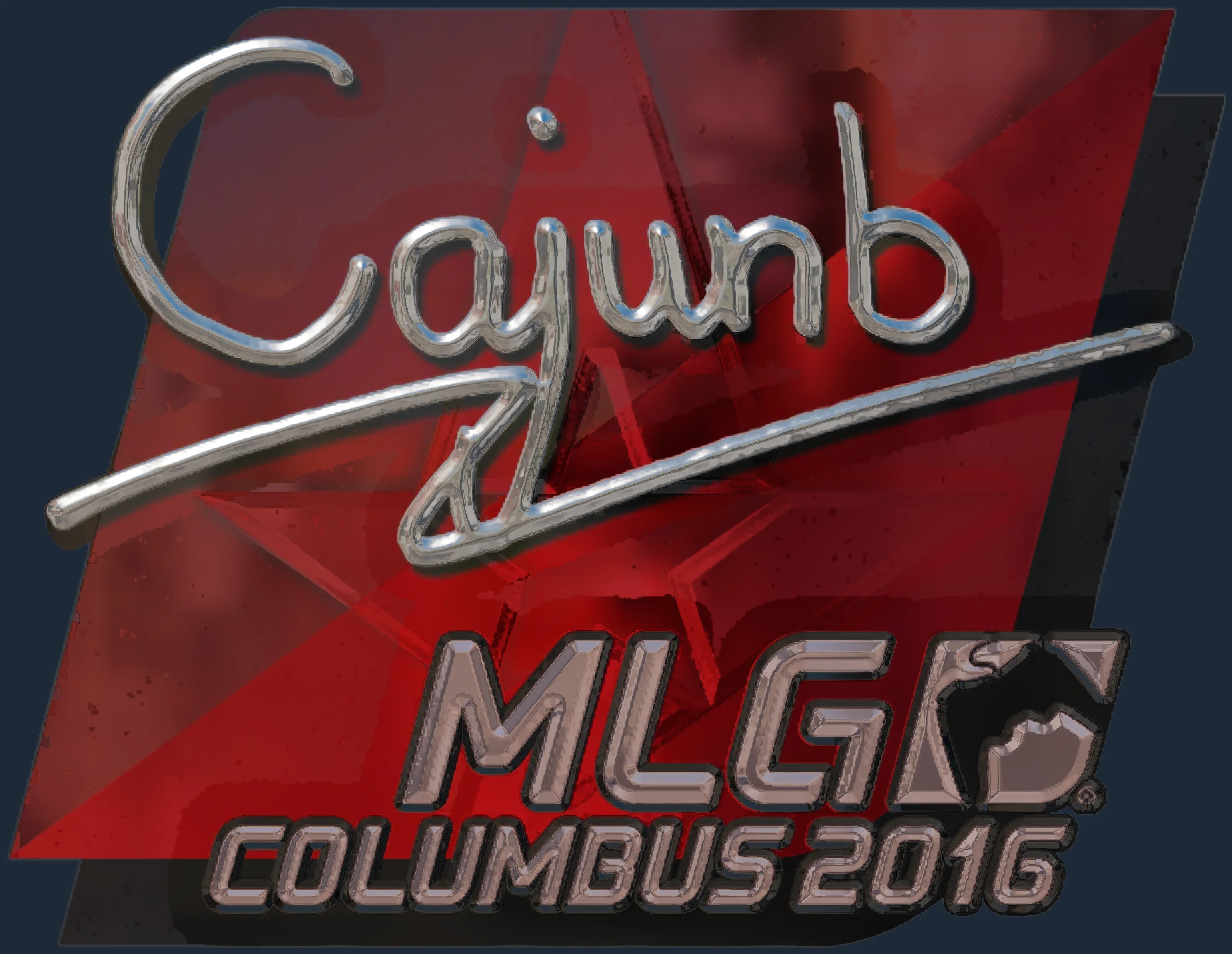 Sticker | cajunb (Foil) | MLG Columbus 2016 Image