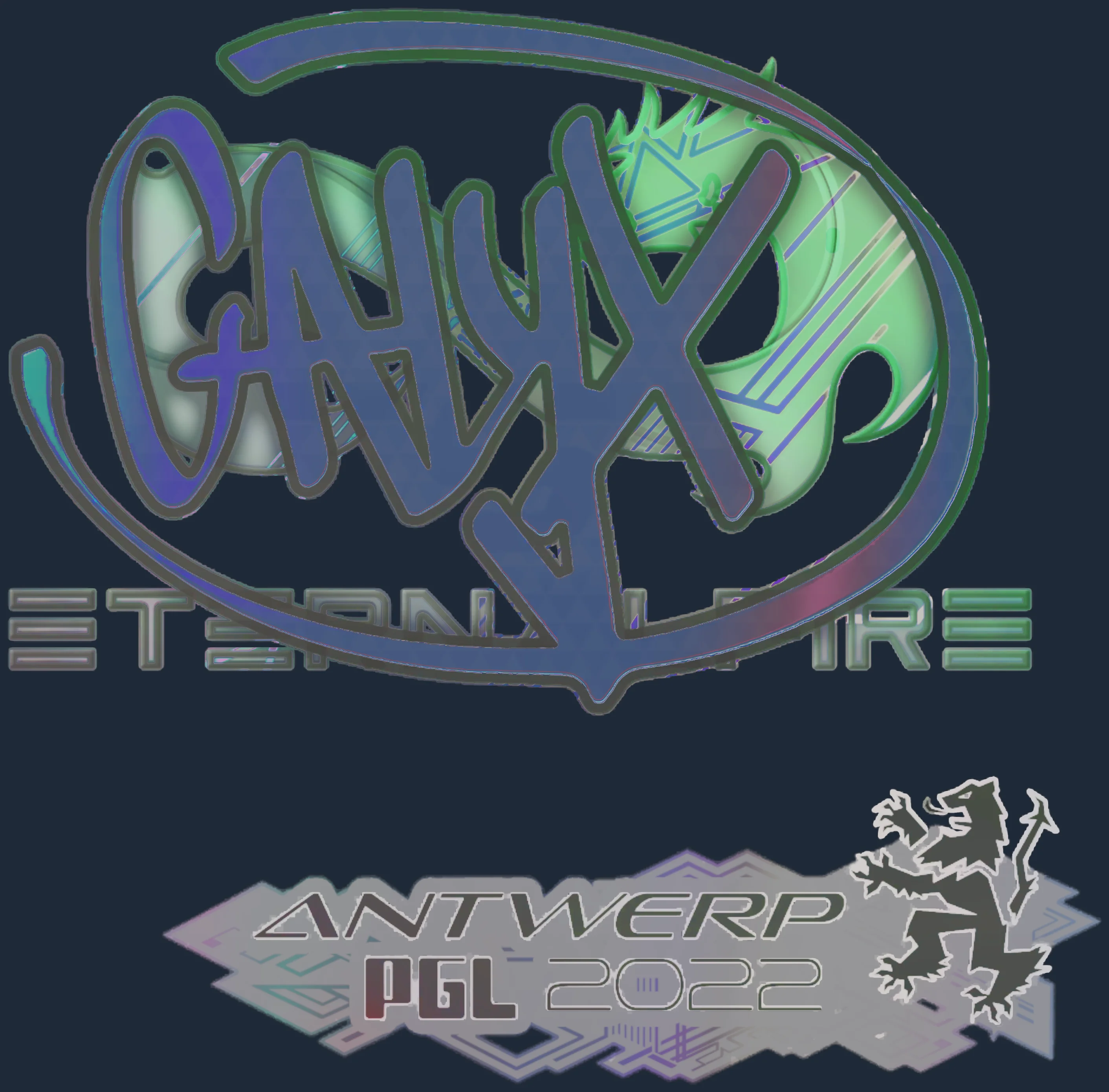 Sticker | Calyx (Holo) | Antwerp 2022 Image