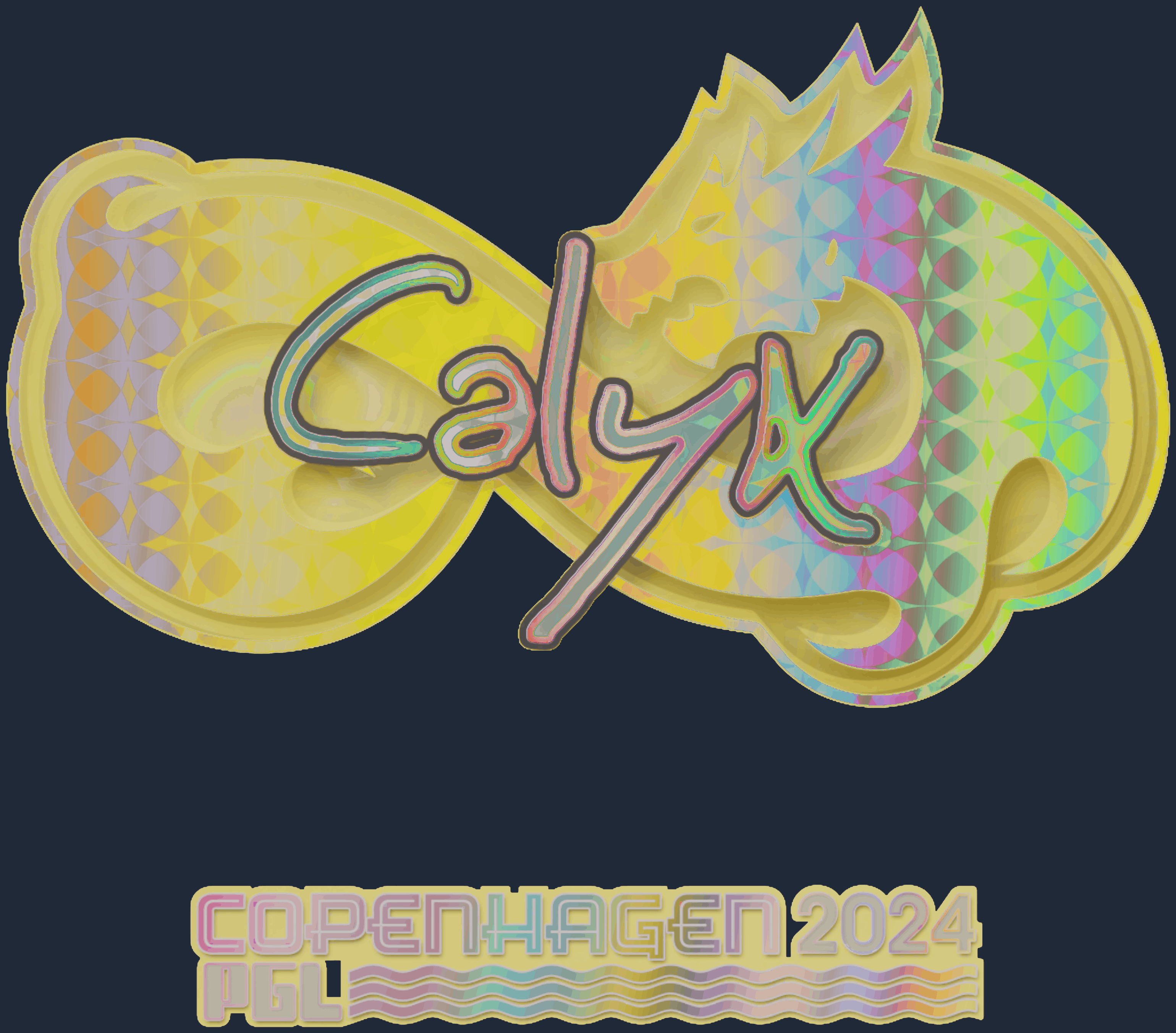 Sticker | Calyx (Holo) | Copenhagen 2024 Image