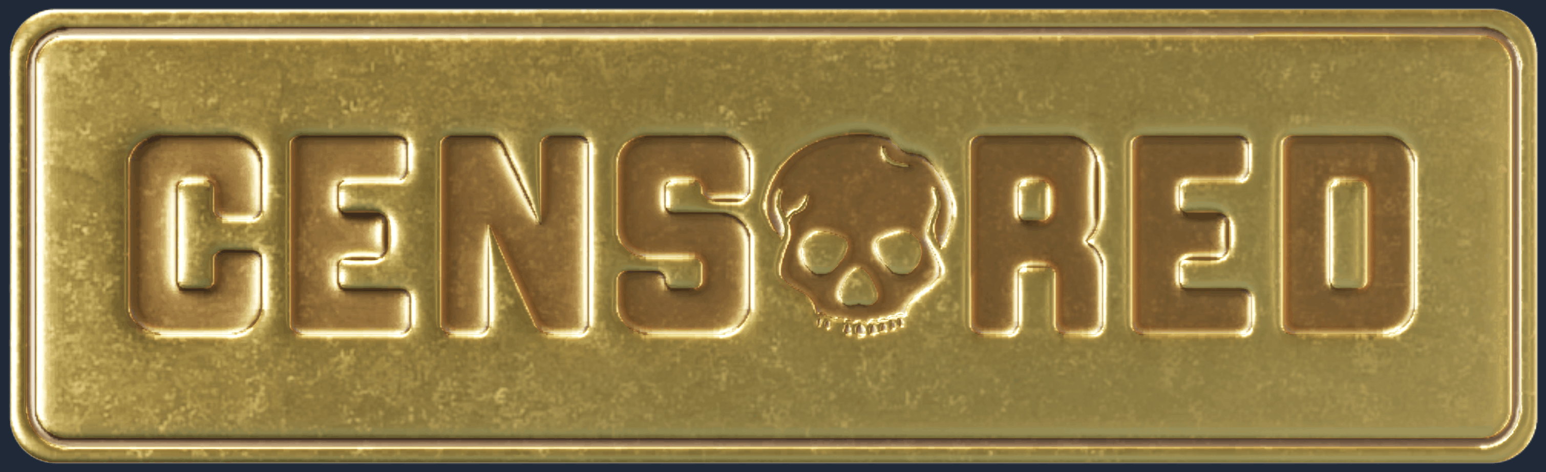 Sticker | Censored (Foil) Image