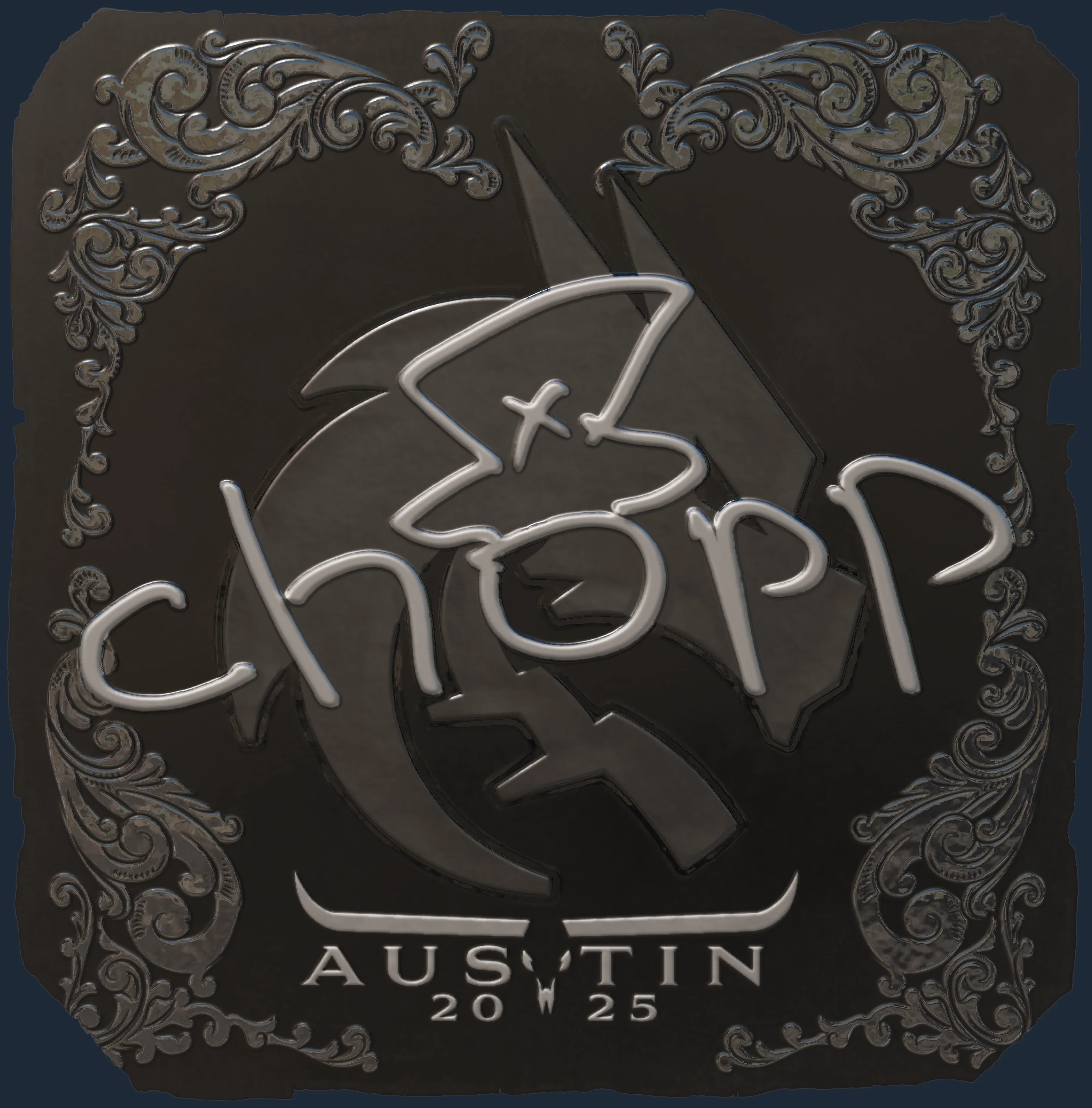 Sticker | chopper (Foil) | Austin 2025 Image