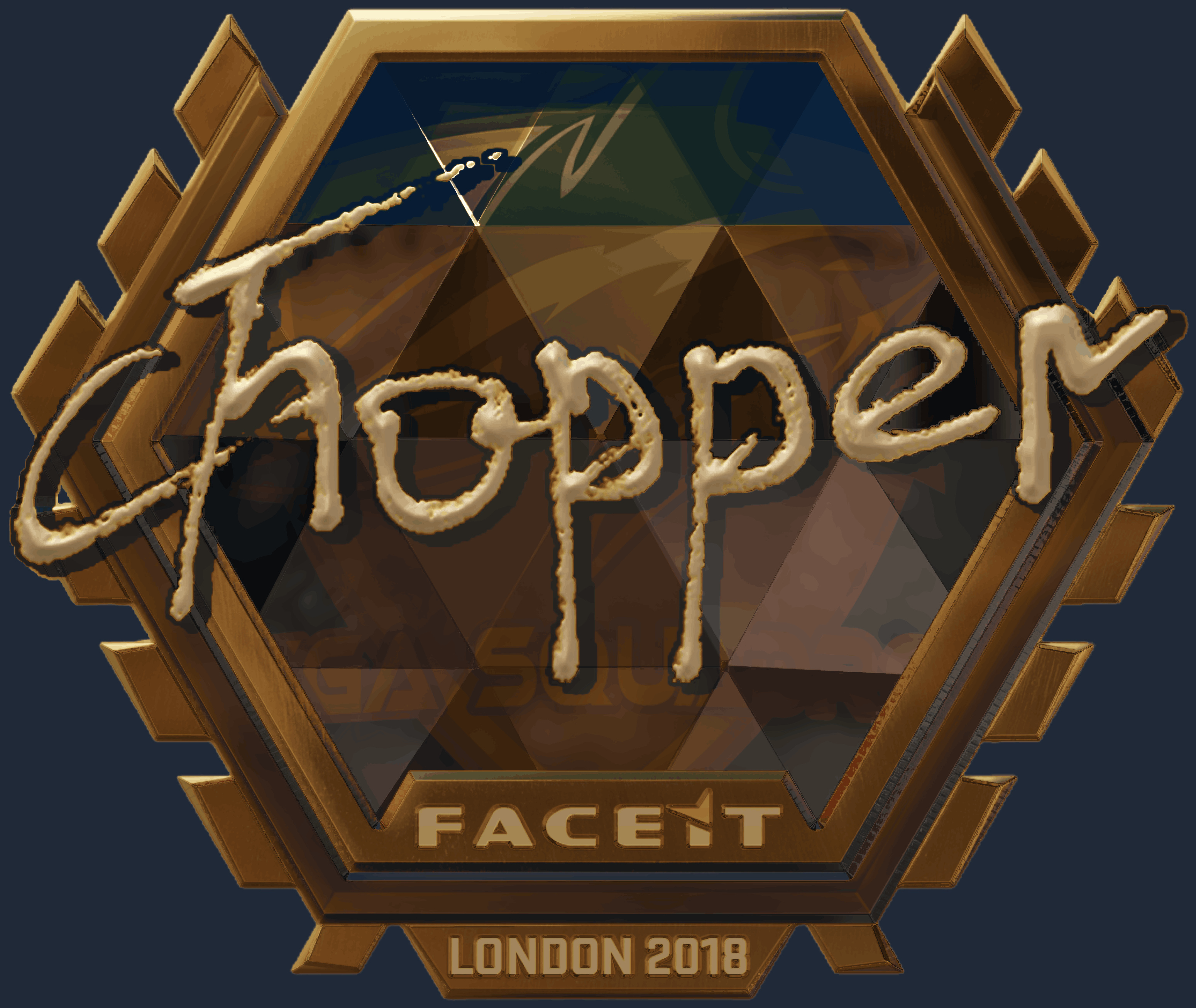 Sticker | chopper (Gold) | London 2018 Image