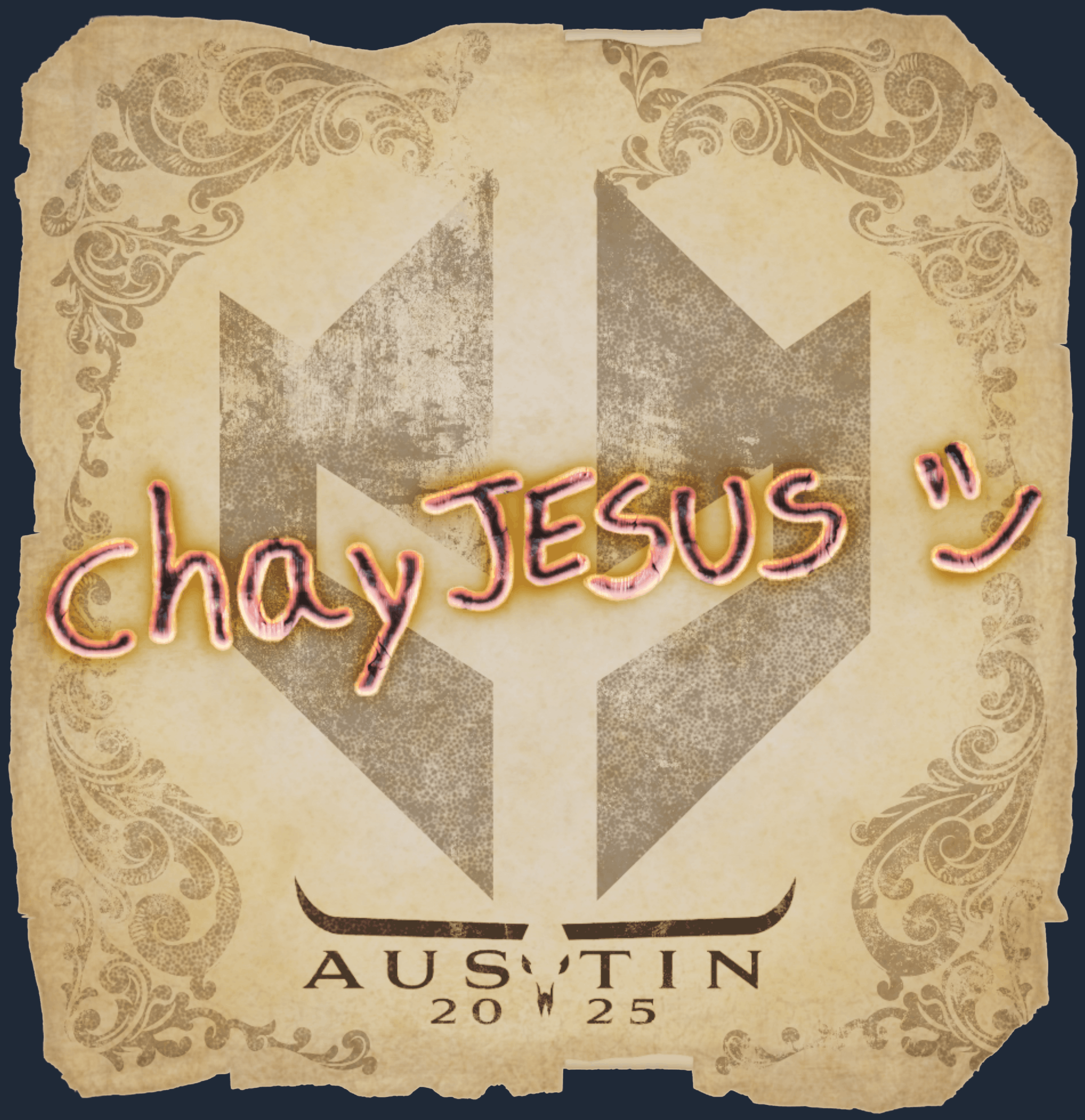 Sticker | chayJESUS | Austin 2025 Image