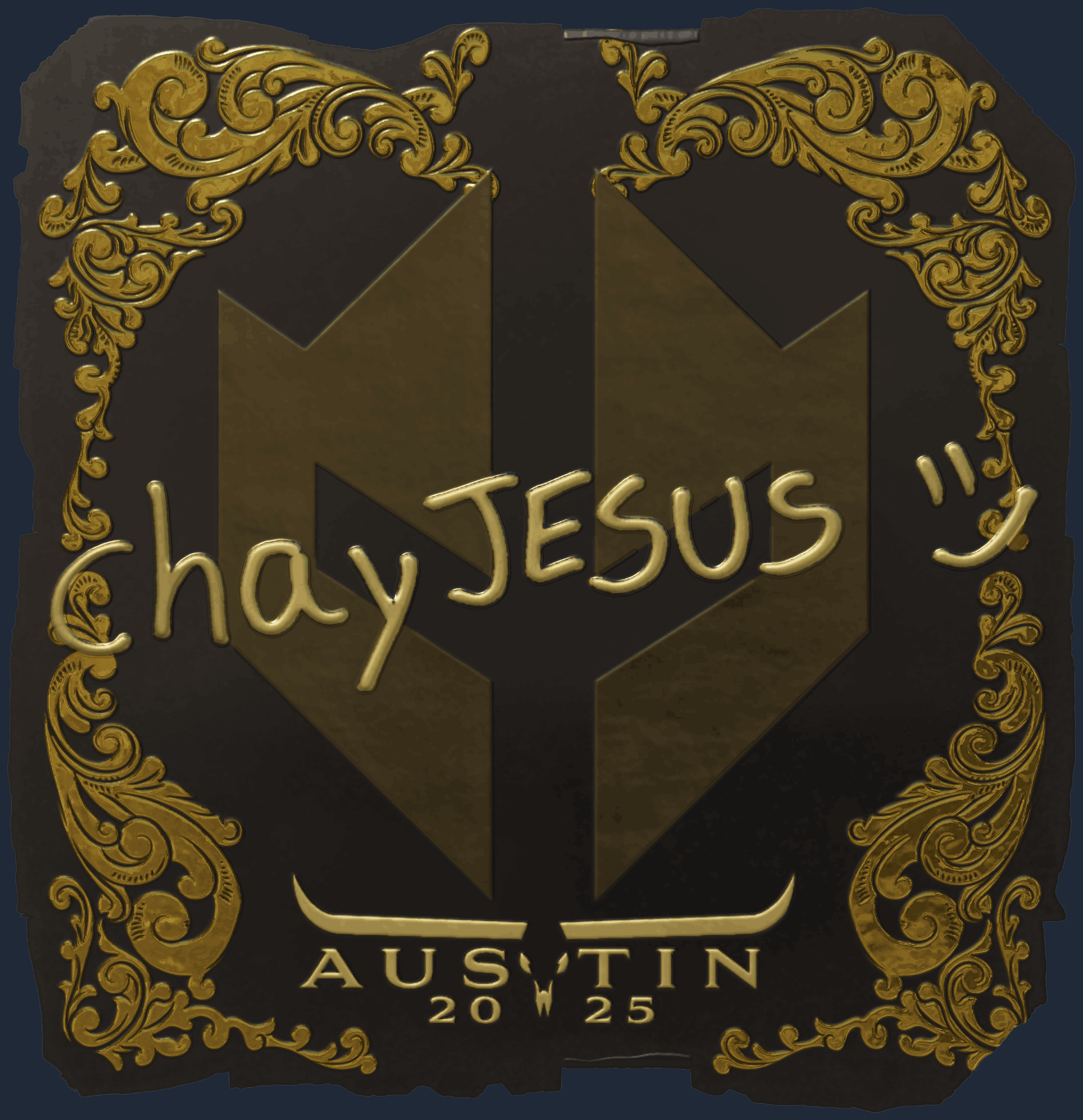 Sticker | chayJESUS (Gold) | Austin 2025 Image