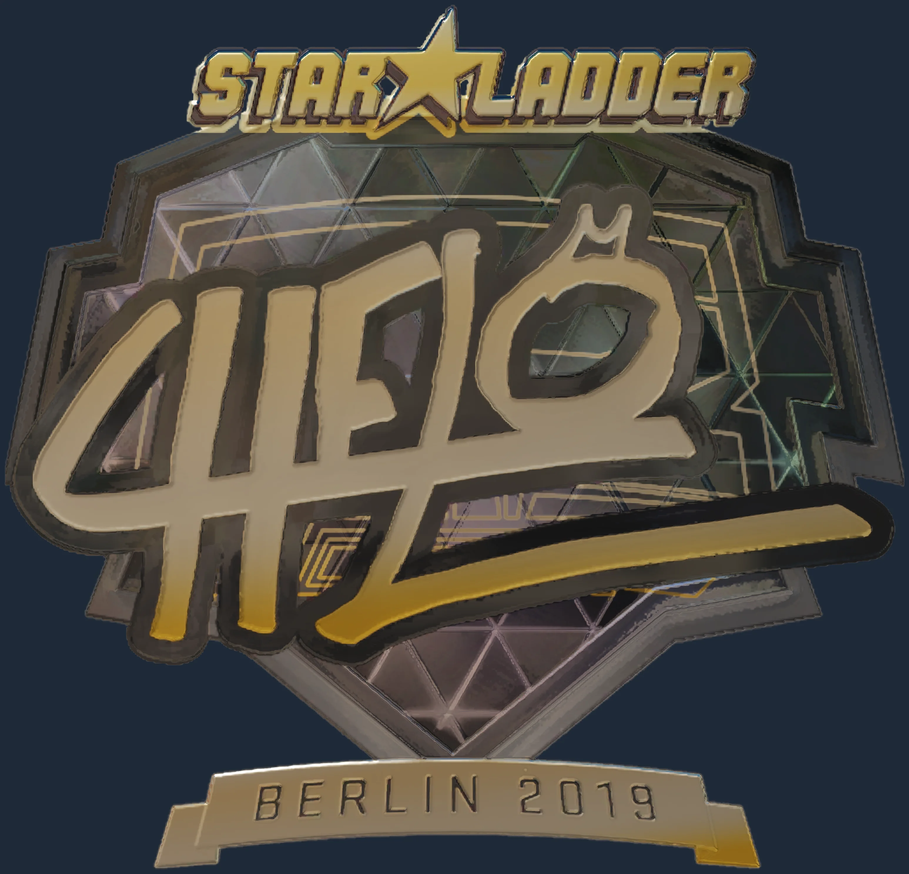 Sticker | chelo (Gold) | Berlin 2019 Image