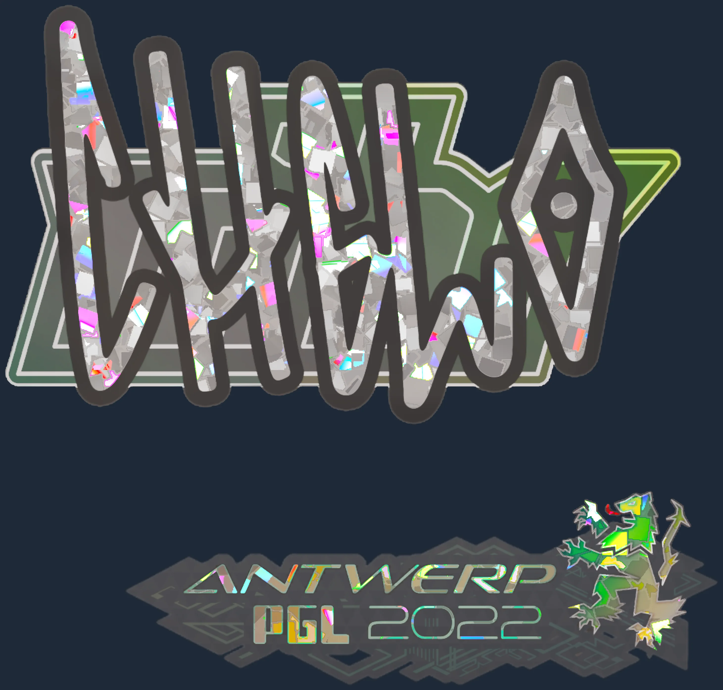 Sticker | chelo (Glitter) | Antwerp 2022 Image