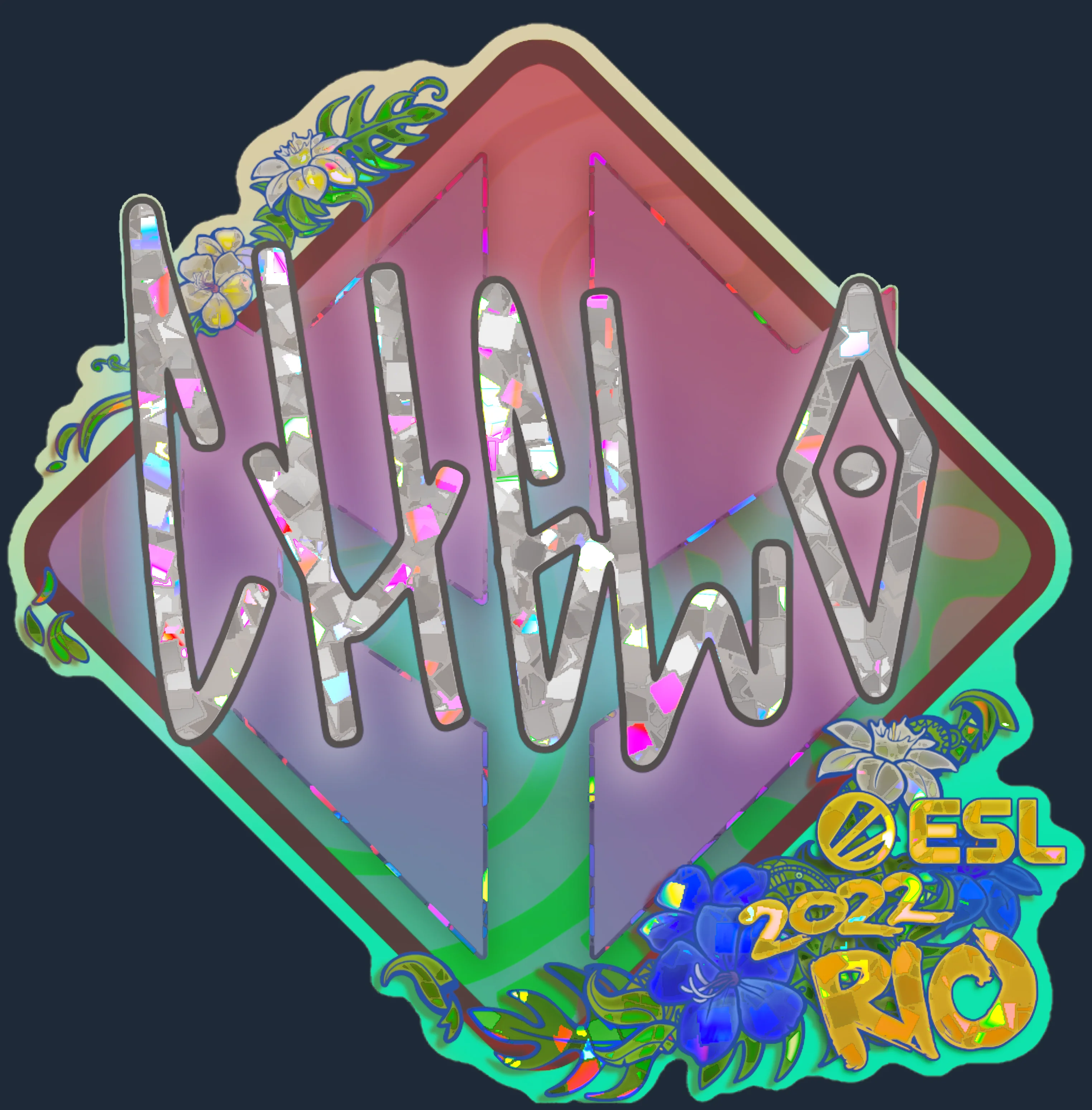Sticker | chelo (Glitter) | Rio 2022 Image