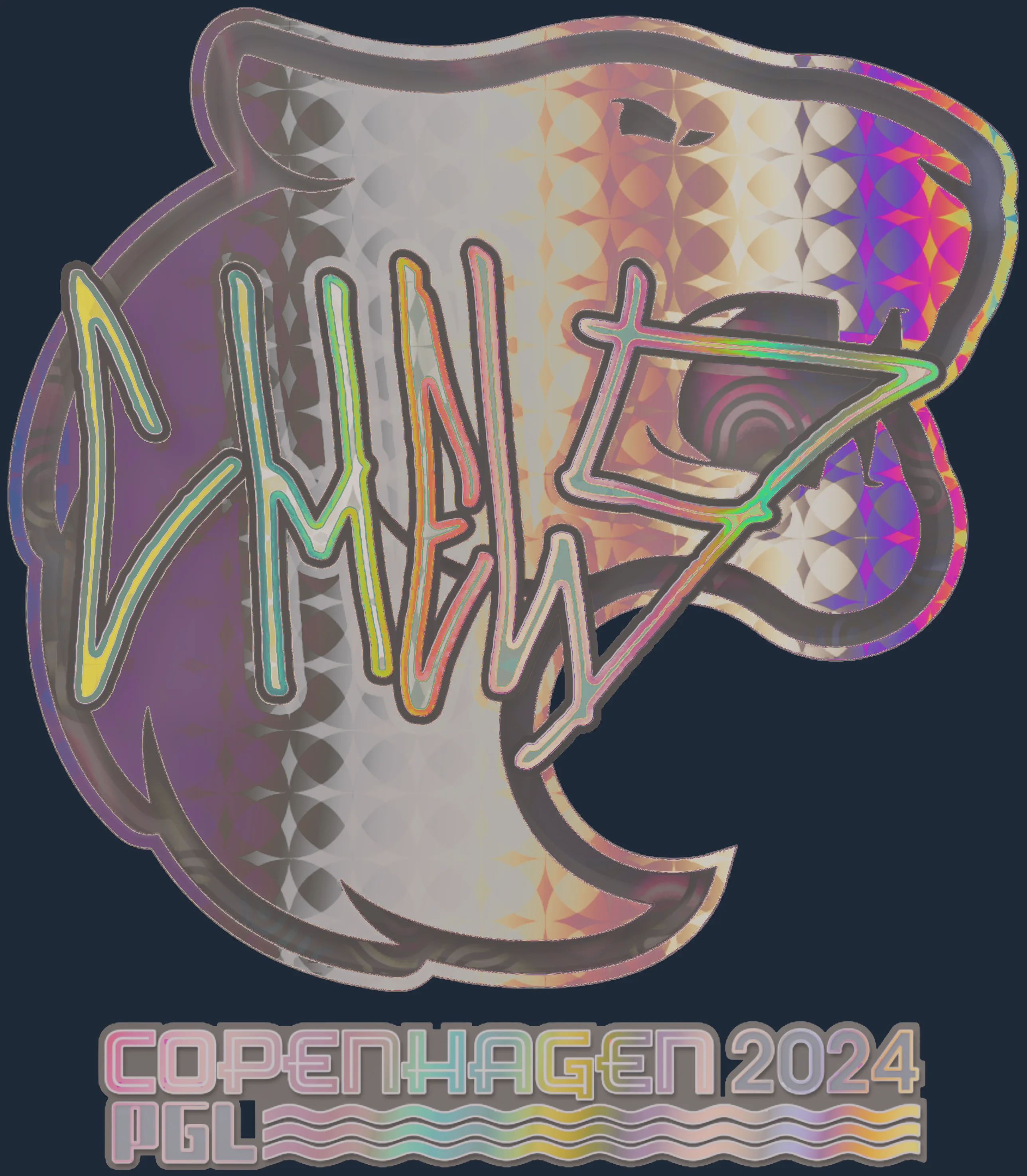 Sticker | chelo (Holo) | Copenhagen 2024 Image