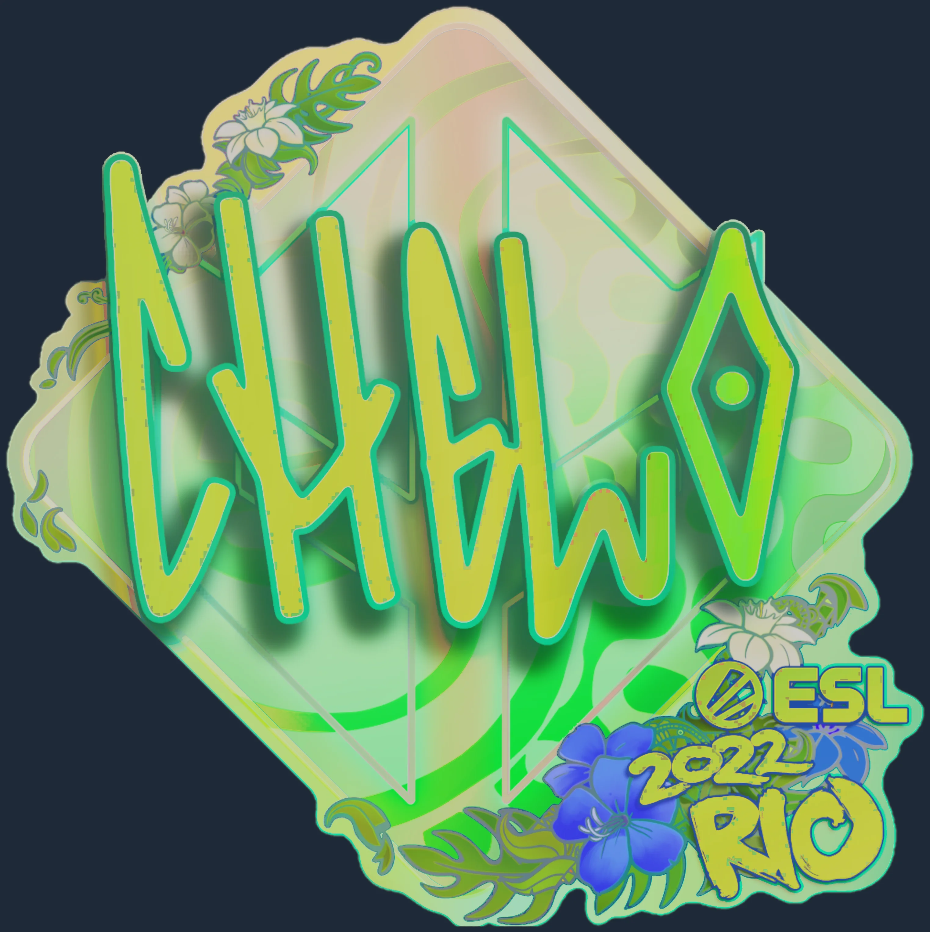 Sticker | chelo (Holo) | Rio 2022 Image