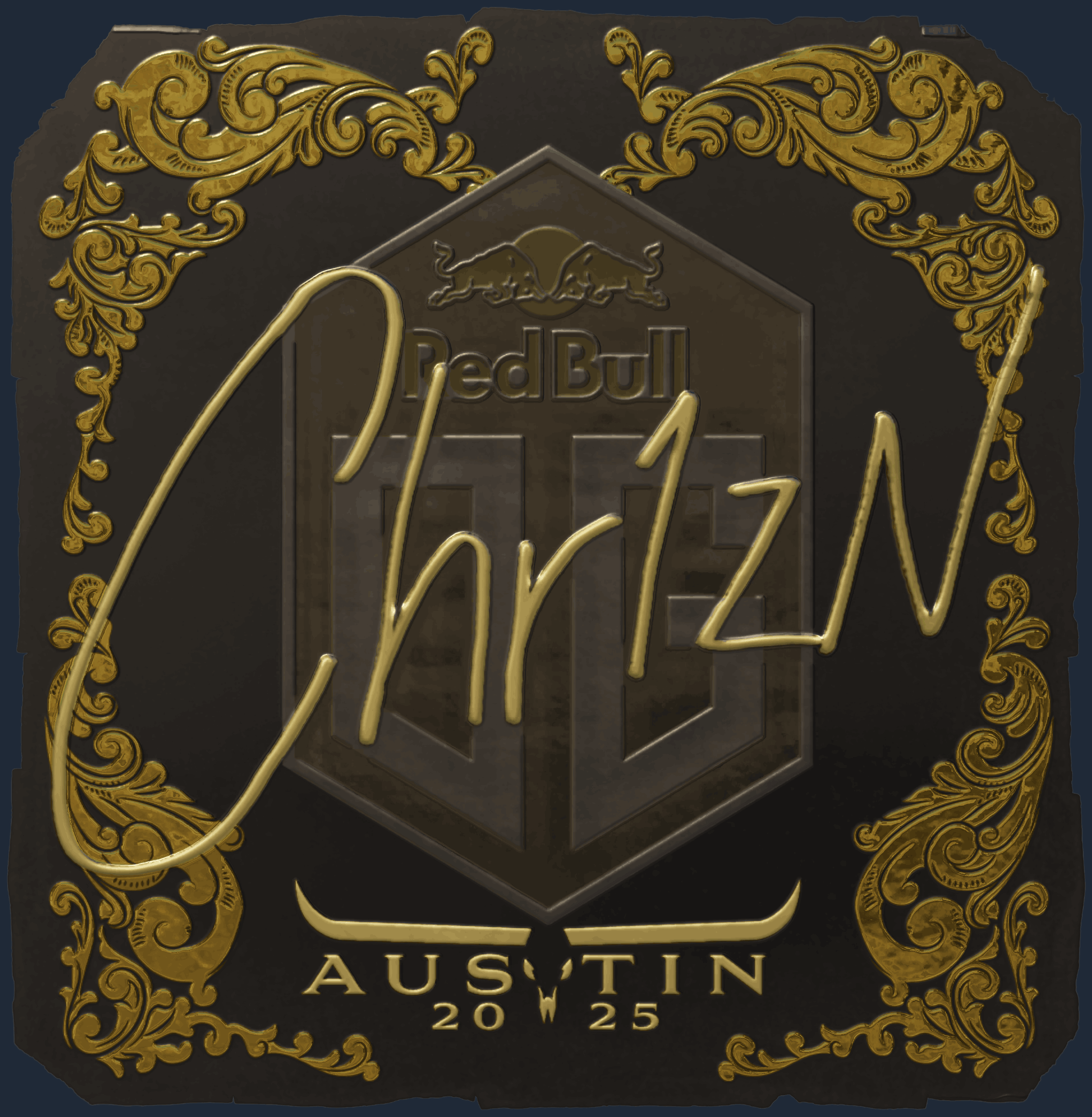 Sticker | Chr1zN (Gold) | Austin 2025 Image