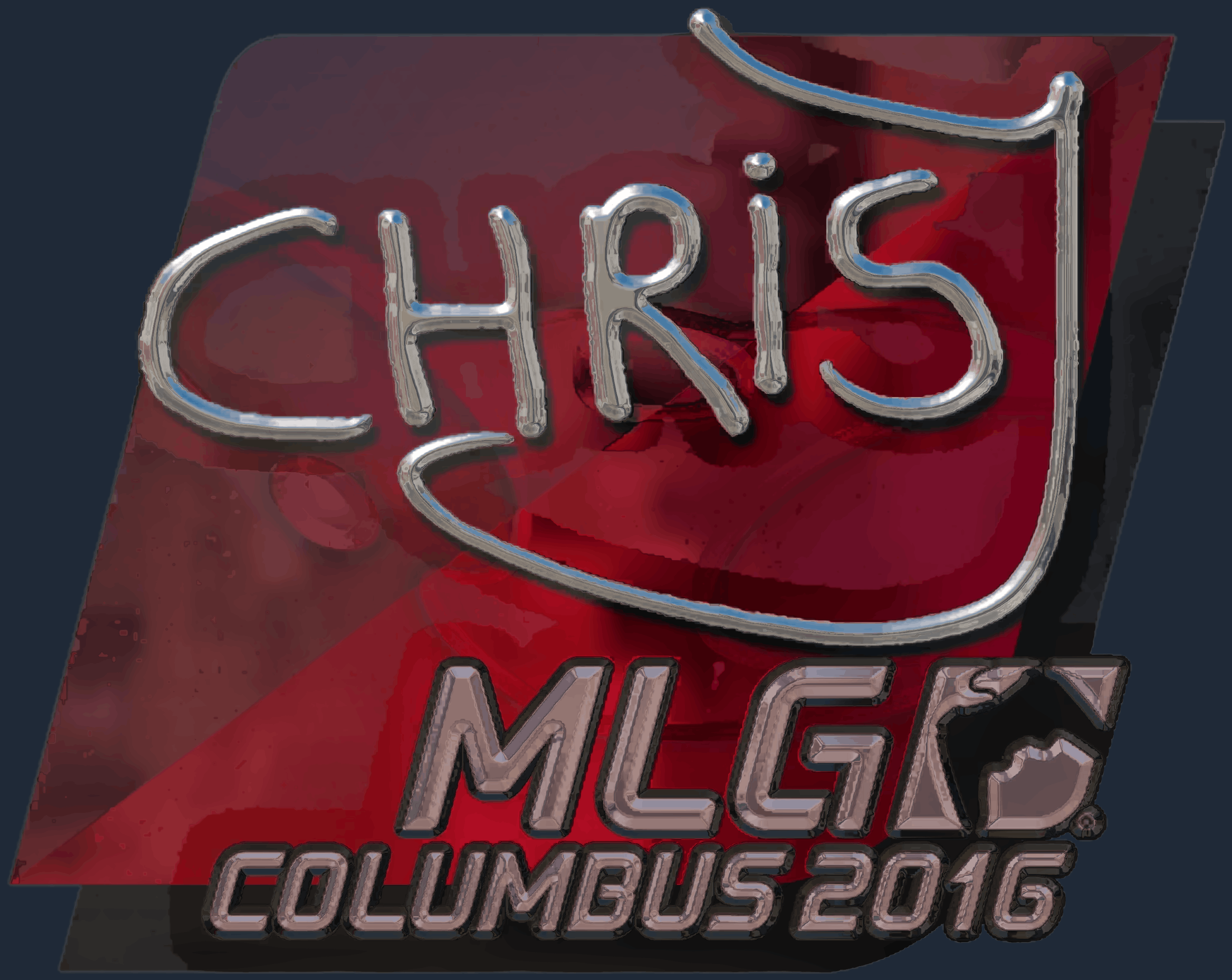 Sticker | chrisJ (Foil) | MLG Columbus 2016 Image