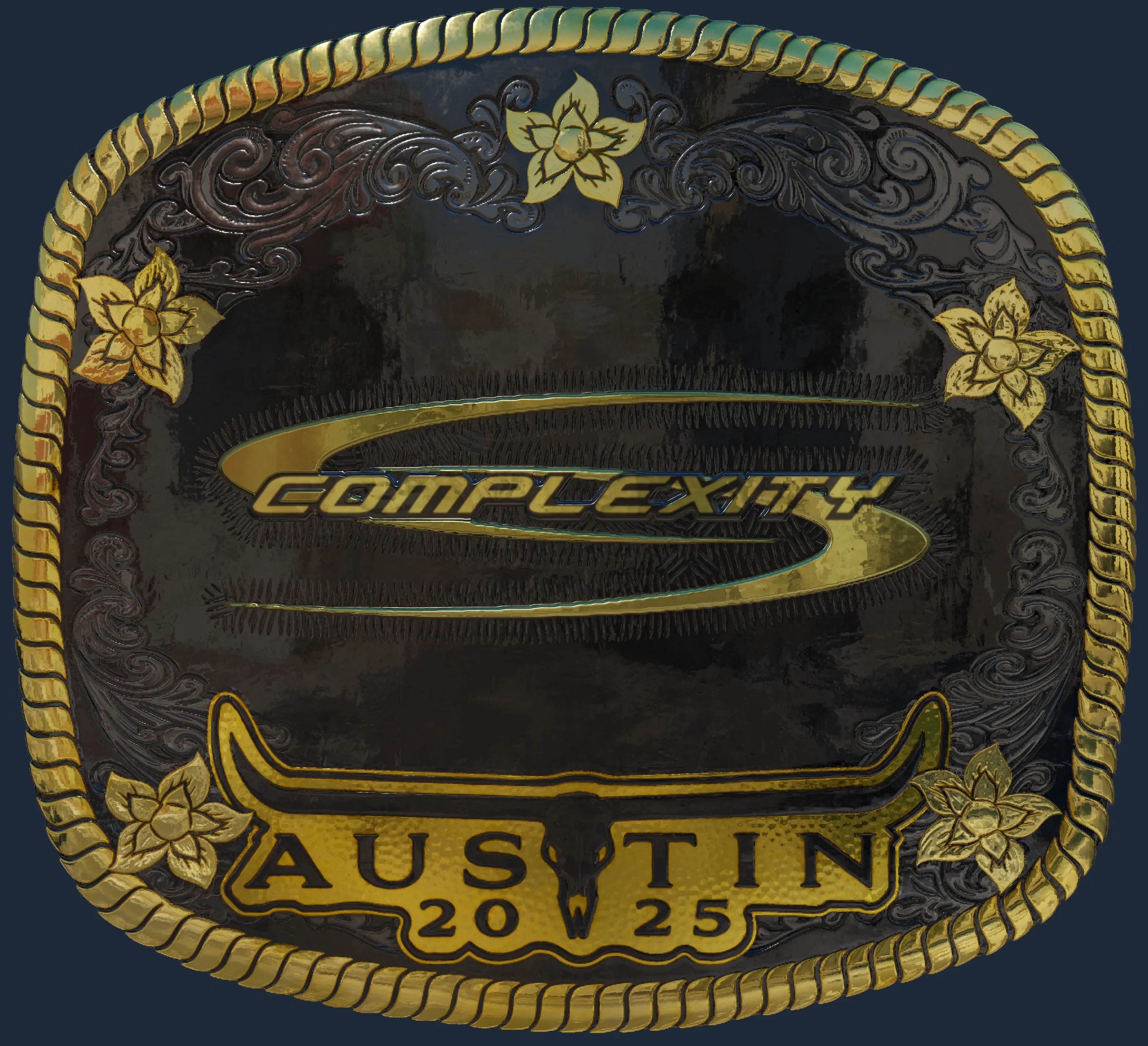 Sticker | Complexity Gaming (Gold) | Austin 2025 Image