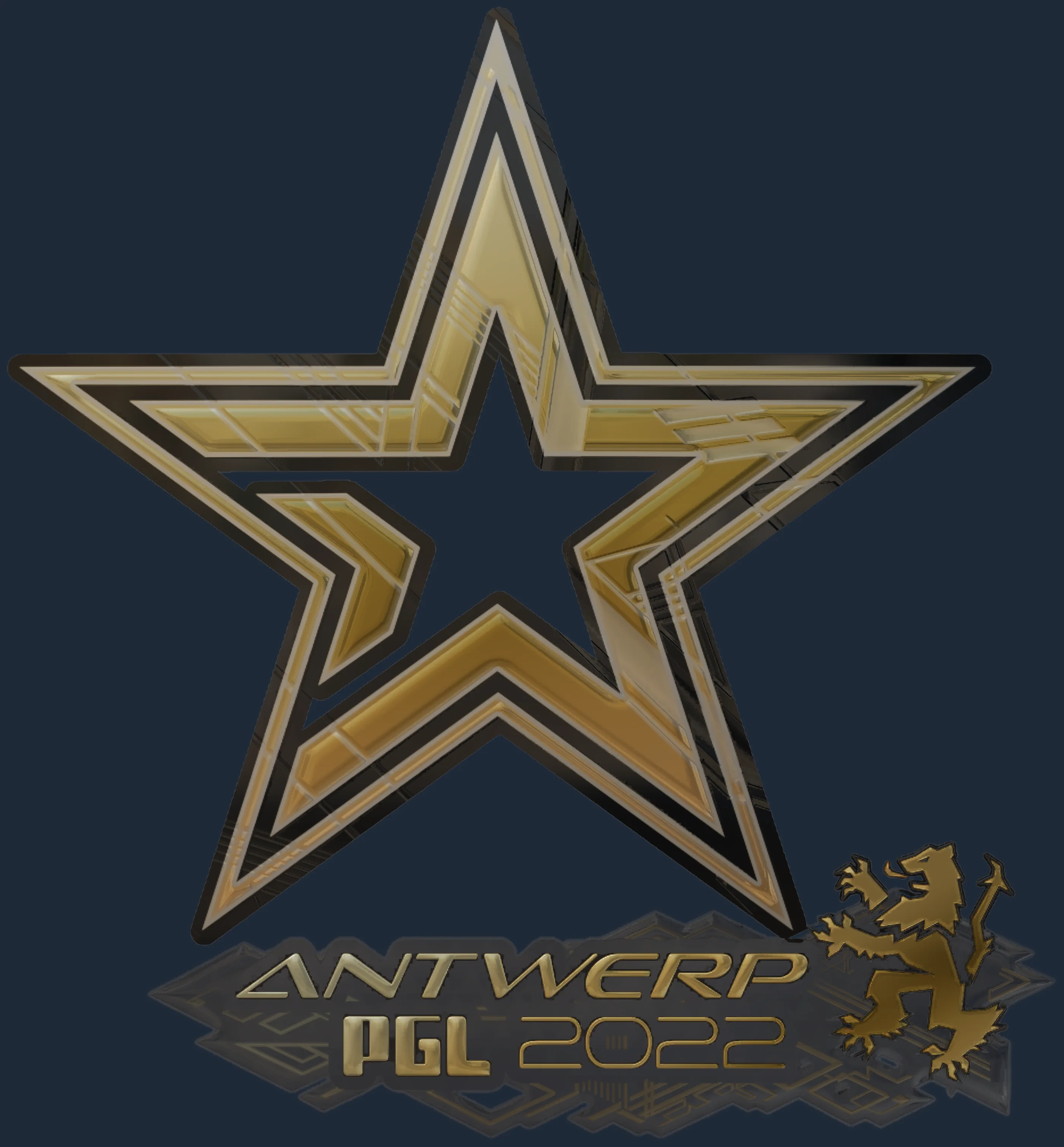 Sticker | Complexity Gaming (Gold) | Antwerp 2022 Image