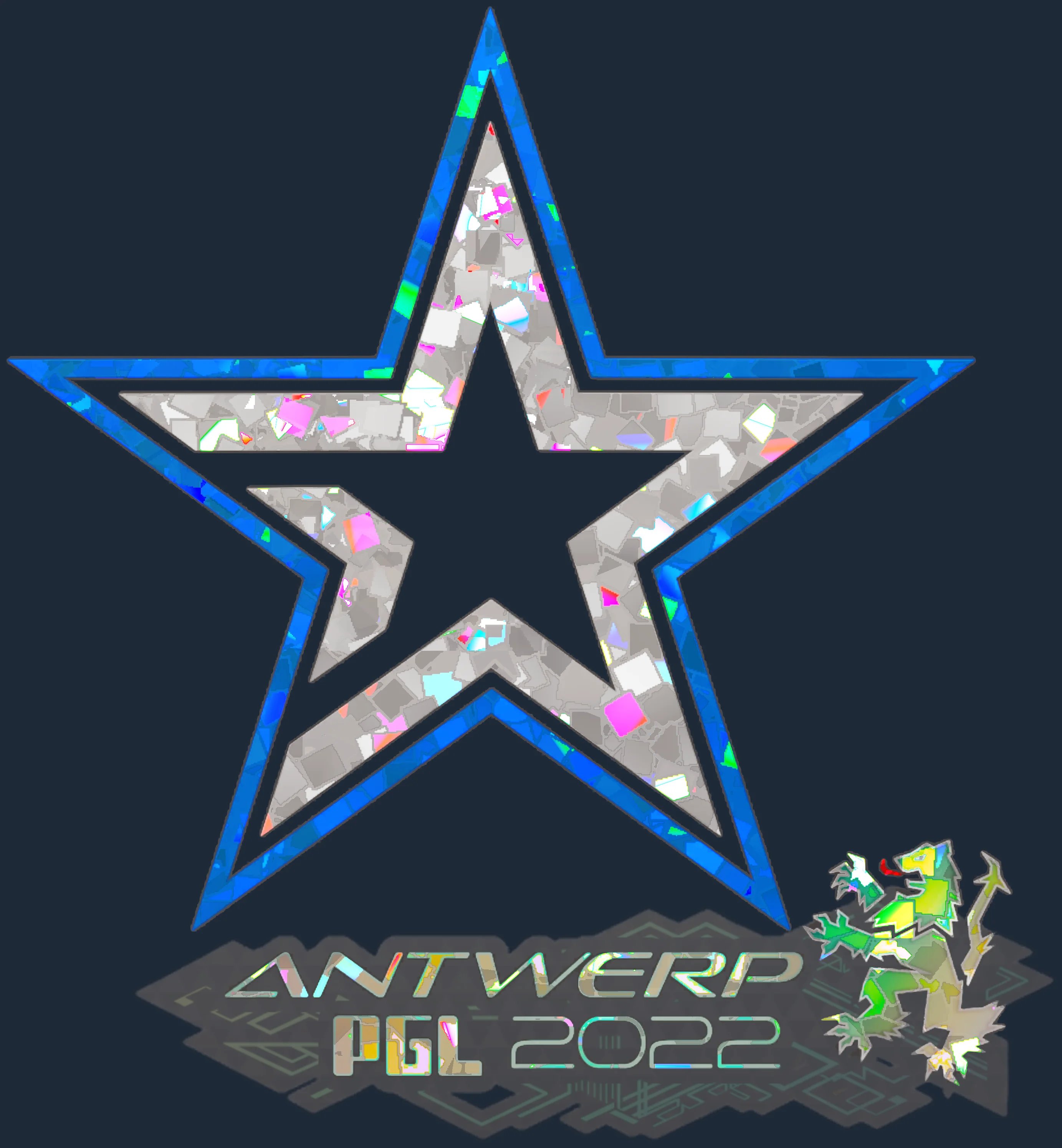 Sticker | Complexity Gaming (Glitter) | Antwerp 2022 Image