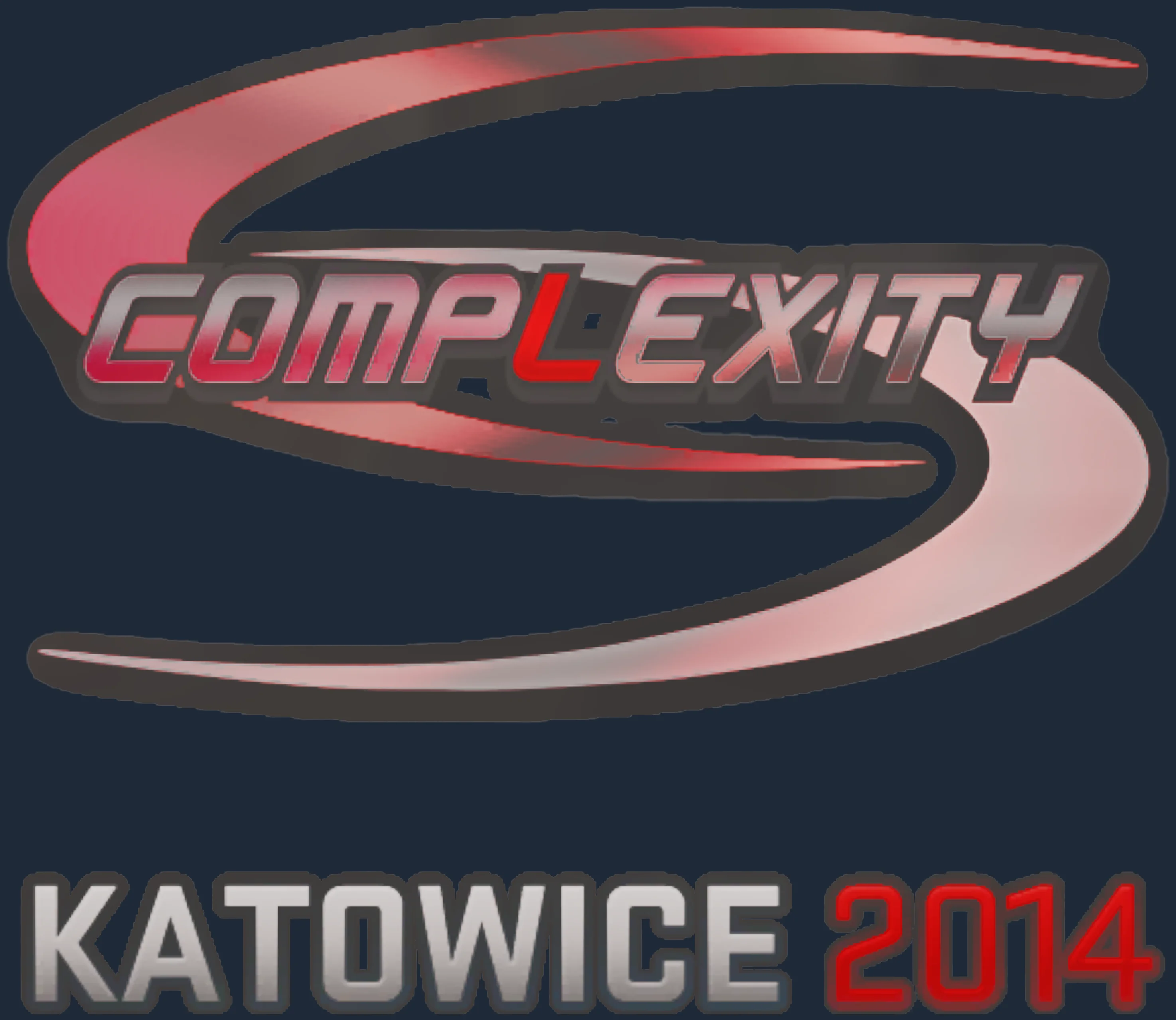 Sticker | compLexity Gaming (Holo) | Katowice 2014 Image